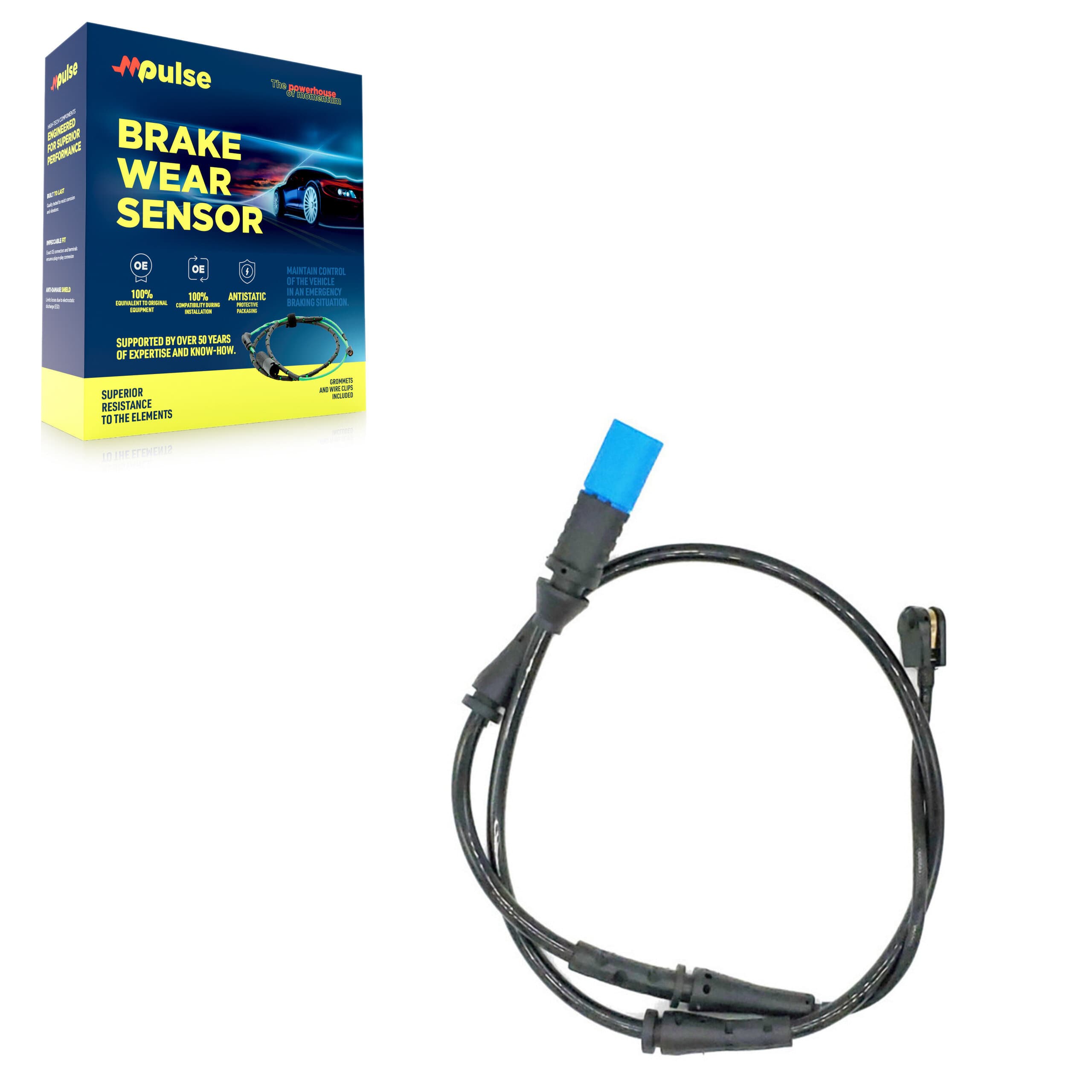 Mpulse - SEN-2BWS0443 - Rear Disc Brake Pad Wear Sensor image 1