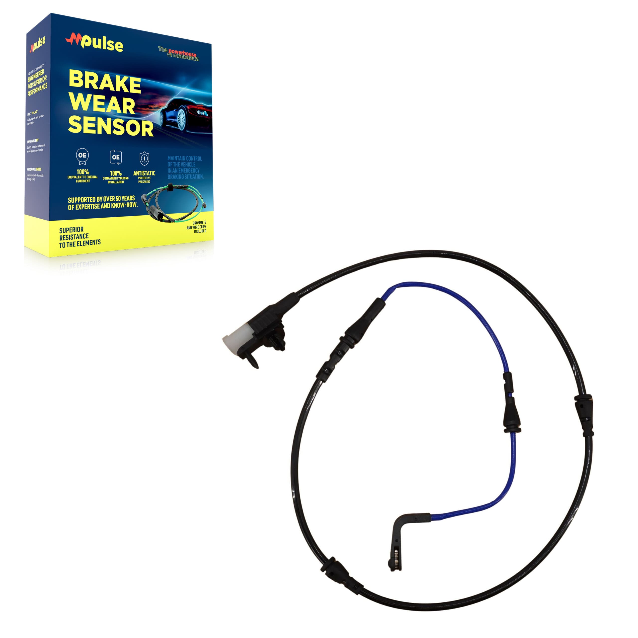Mpulse - SEN-2BWS0486 - Front Disc Brake Pad Wear Sensor image 1