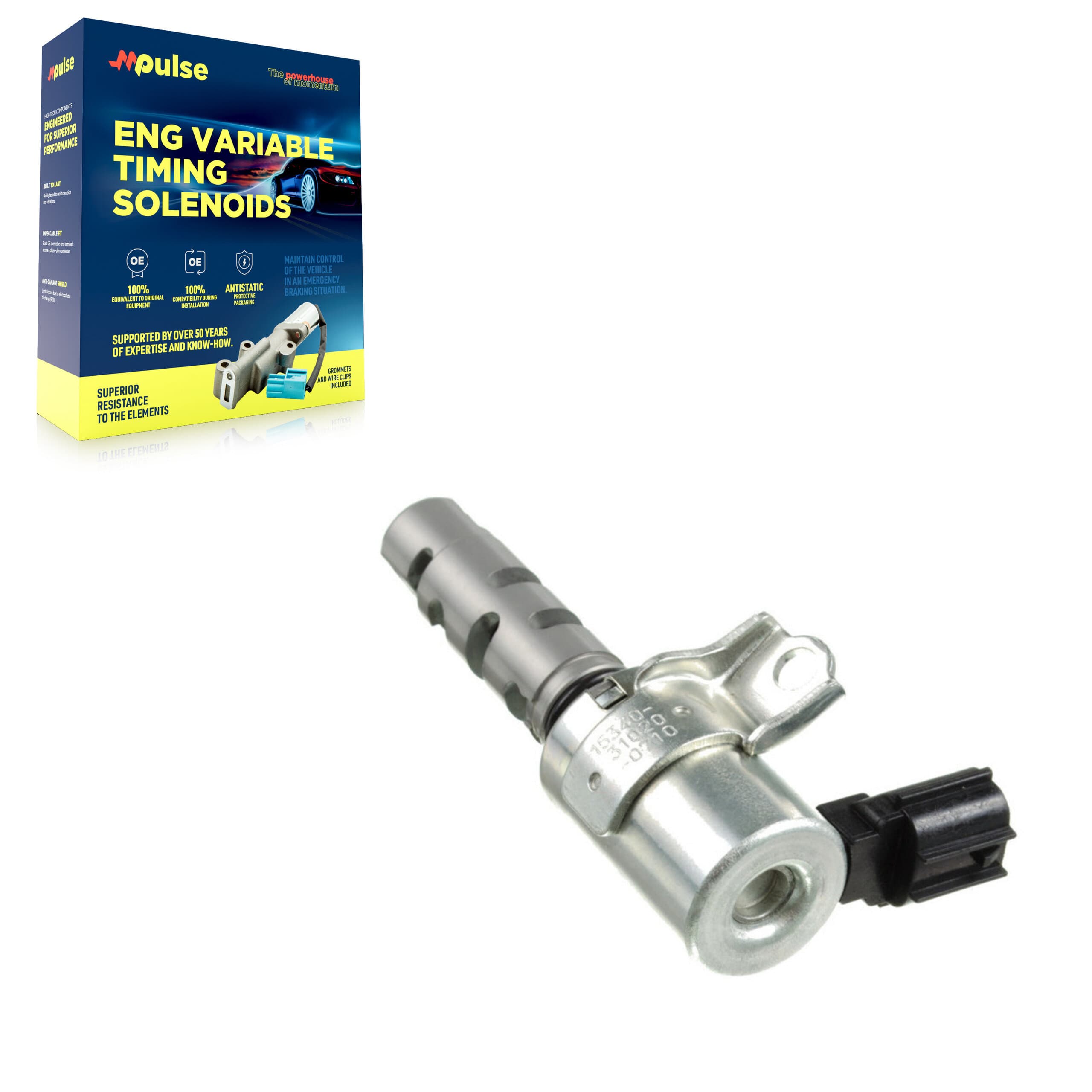 Mpulse - SEN-2VTS0019 - Exhaust (Left) Engine Variable Valve Timing (VVT) Solenoid image 1