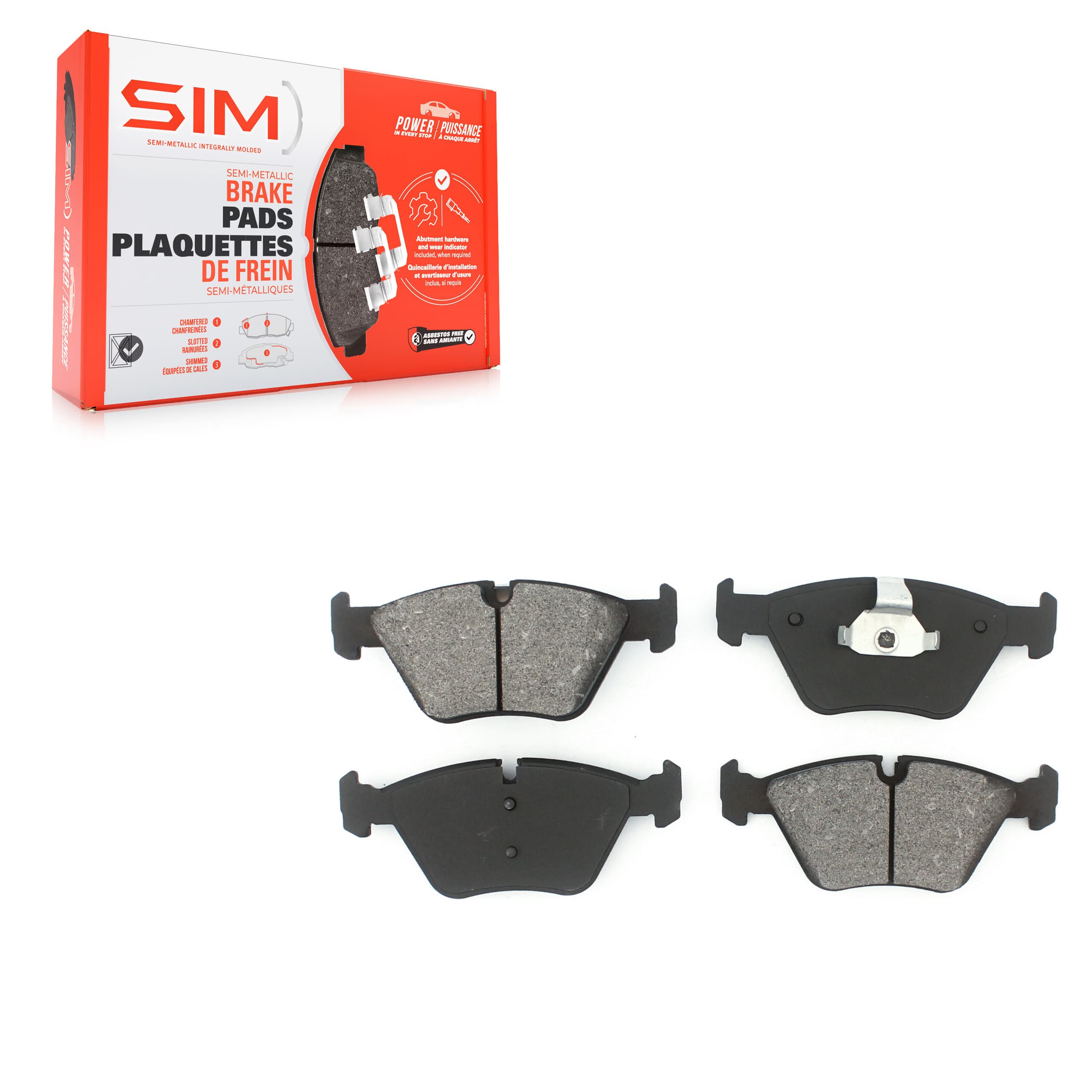 SIM - SIM-946 - Front Disc Brake Pad image 1