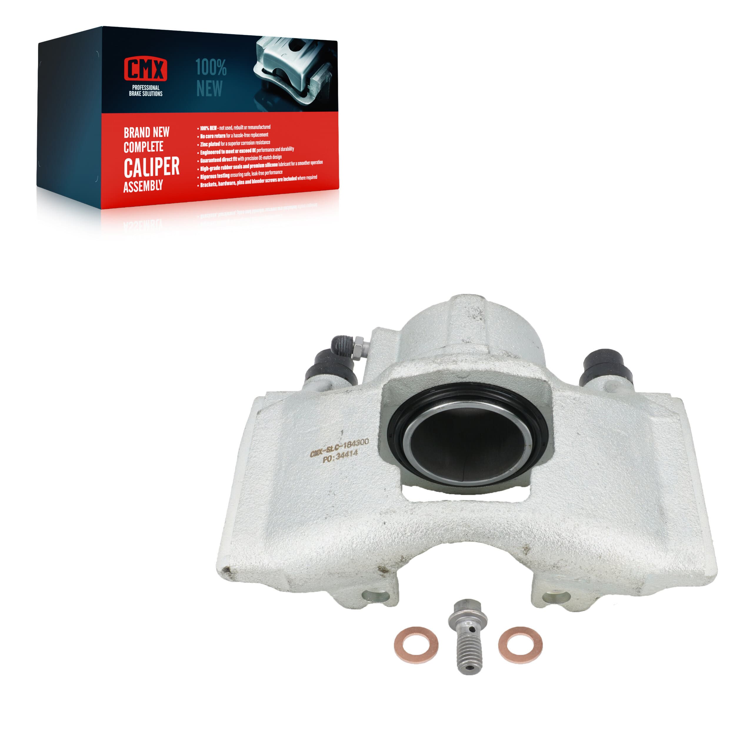 CMX - SLC-184300 - Front Left Disc Brake Caliper image 1