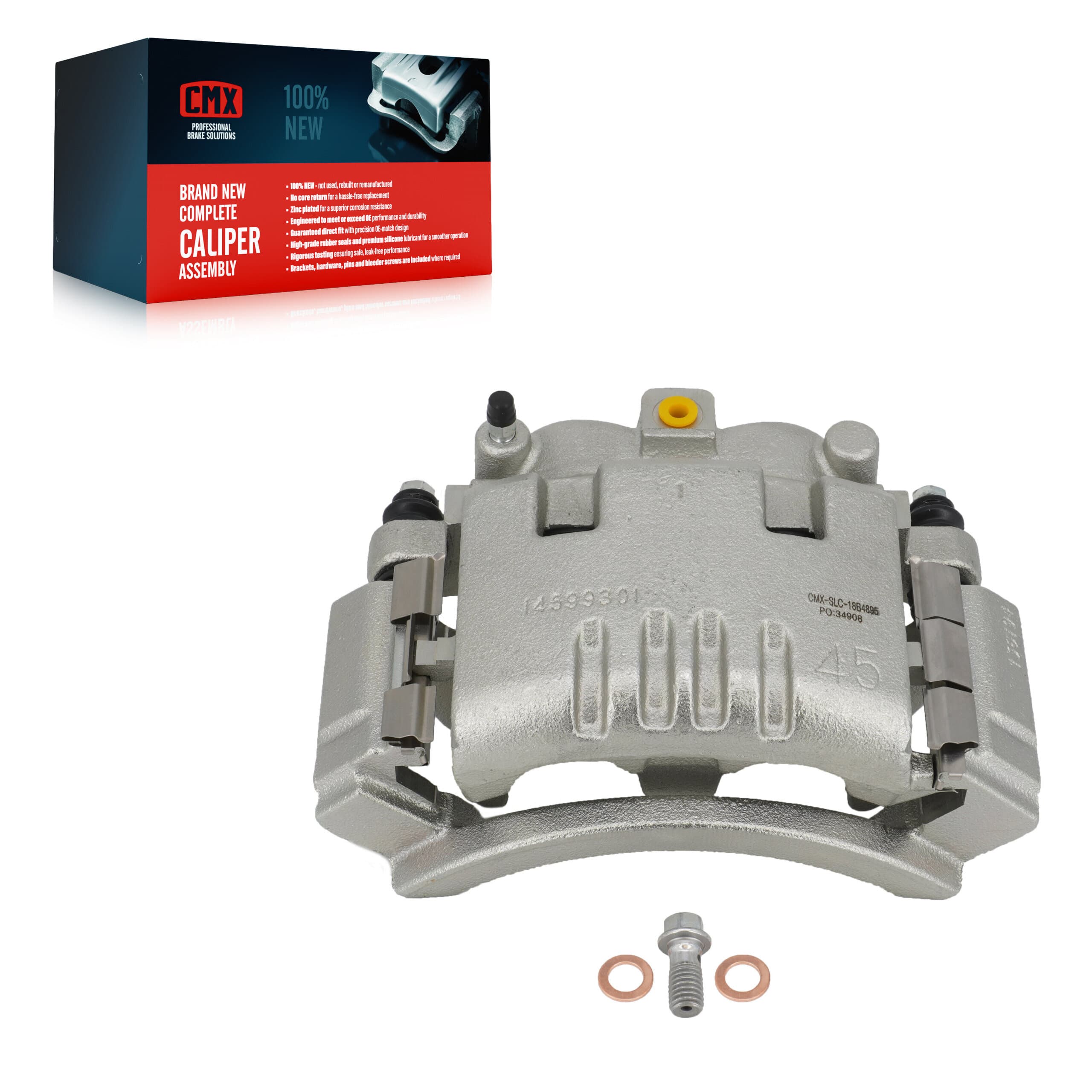 CMX - SLC-18B4895 - Rear Left Disc Brake Caliper image 1