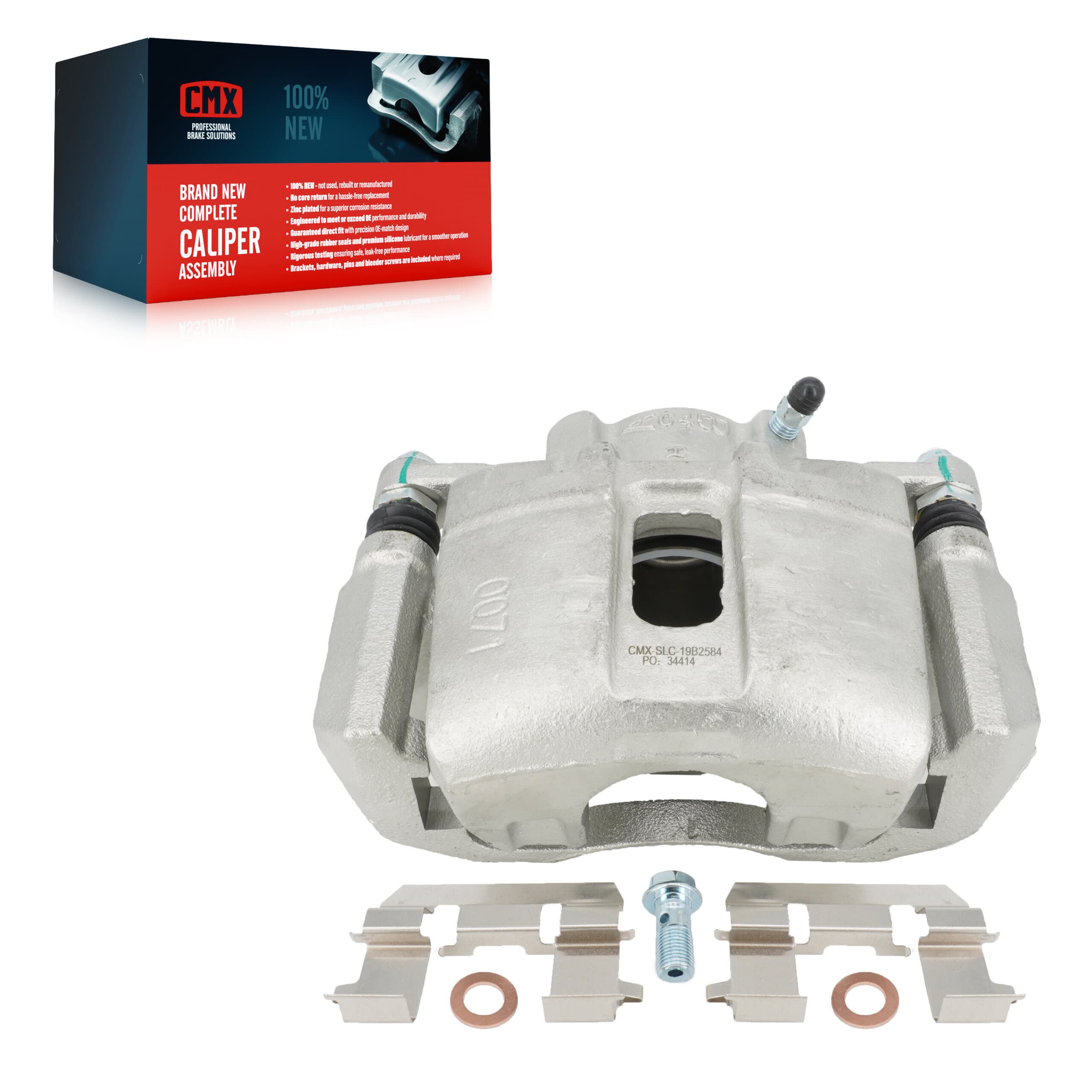 CMX - SLC-19B2584 - Front Left Disc Brake Caliper image 1