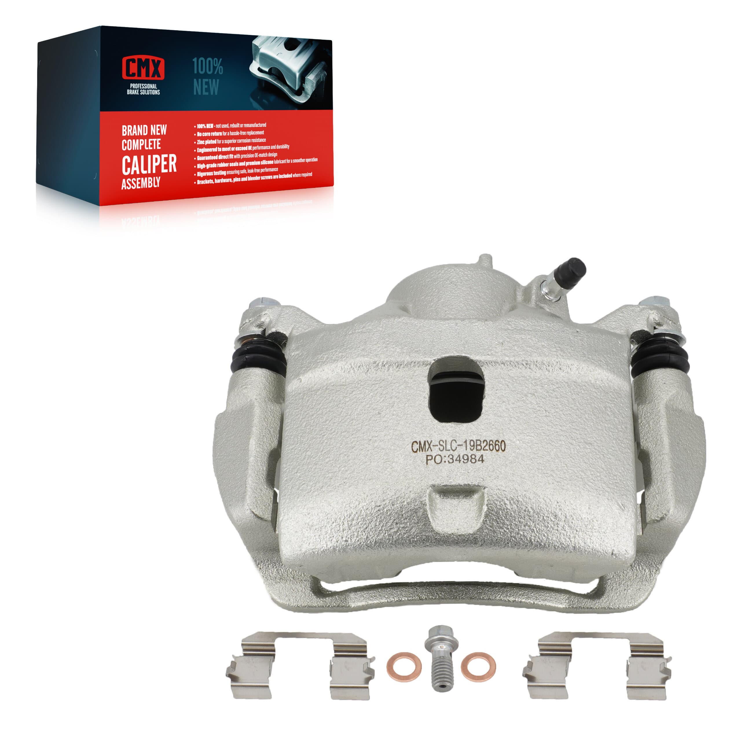 CMX - SLC-19B2660 - Front Left Disc Brake Caliper image 1