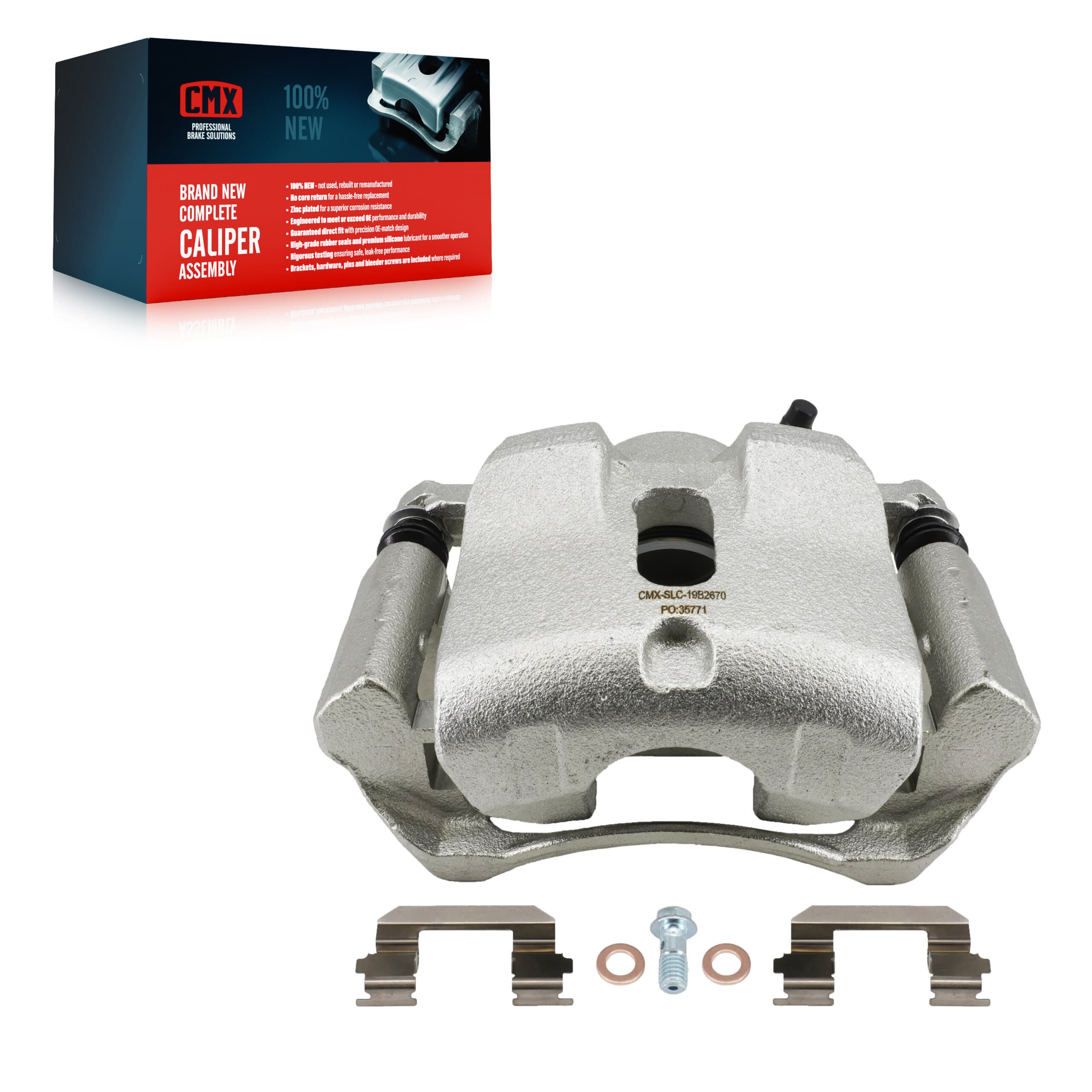 CMX - SLC-19B2670 - Front Left Disc Brake Caliper image 1
