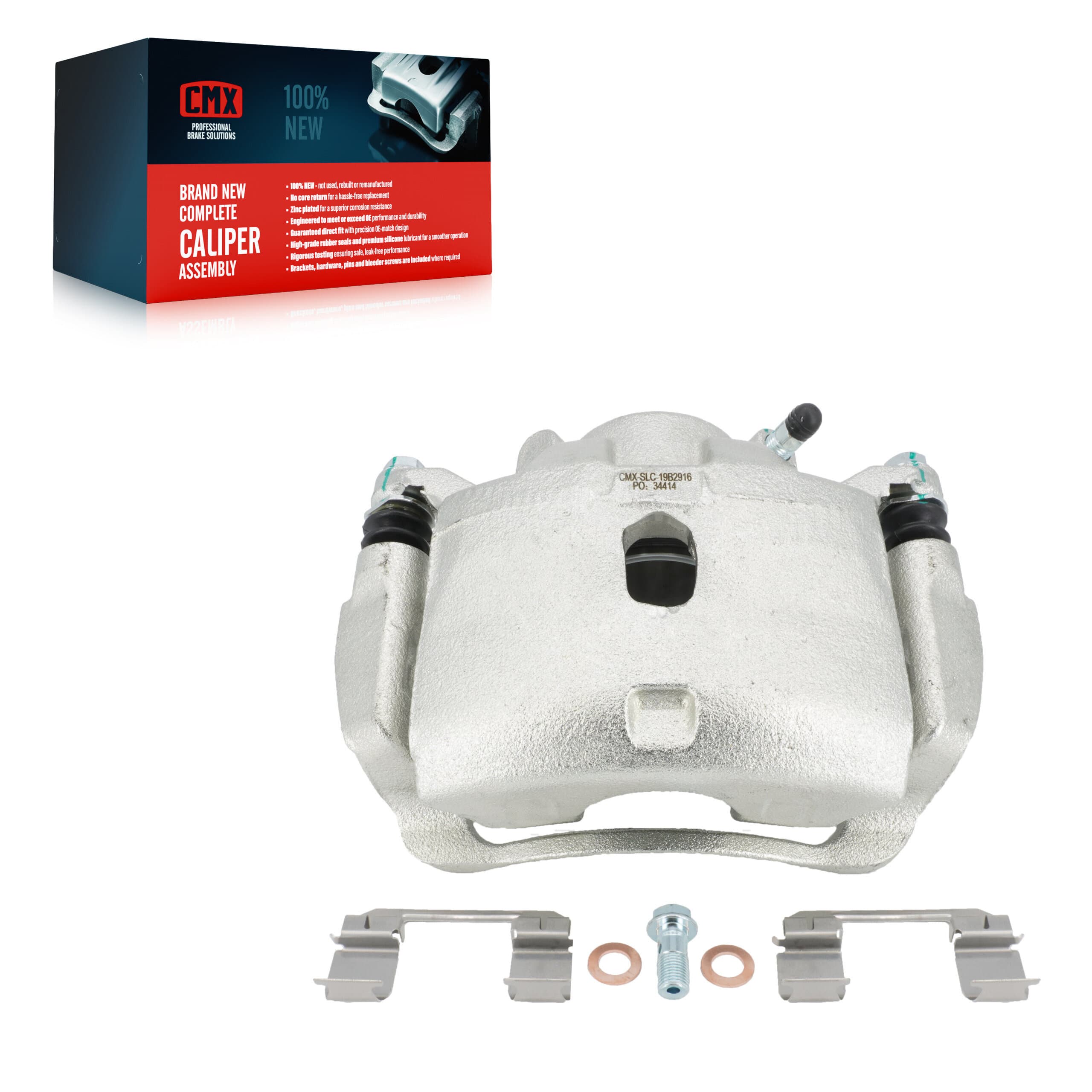 CMX - SLC-19B2916 - Front Left Disc Brake Caliper image 1