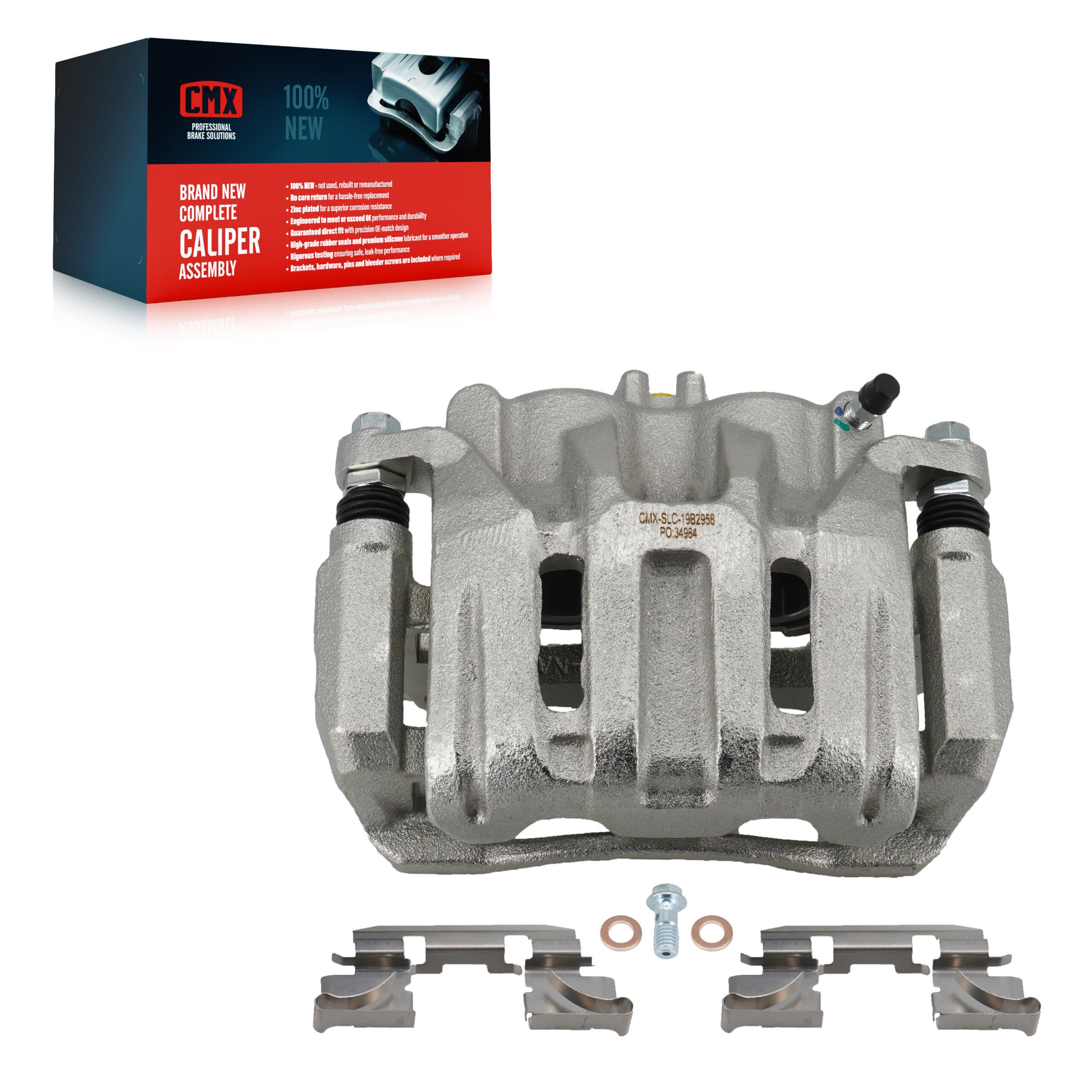 CMX - SLC-19B2958 - Front Left Disc Brake Caliper image 1
