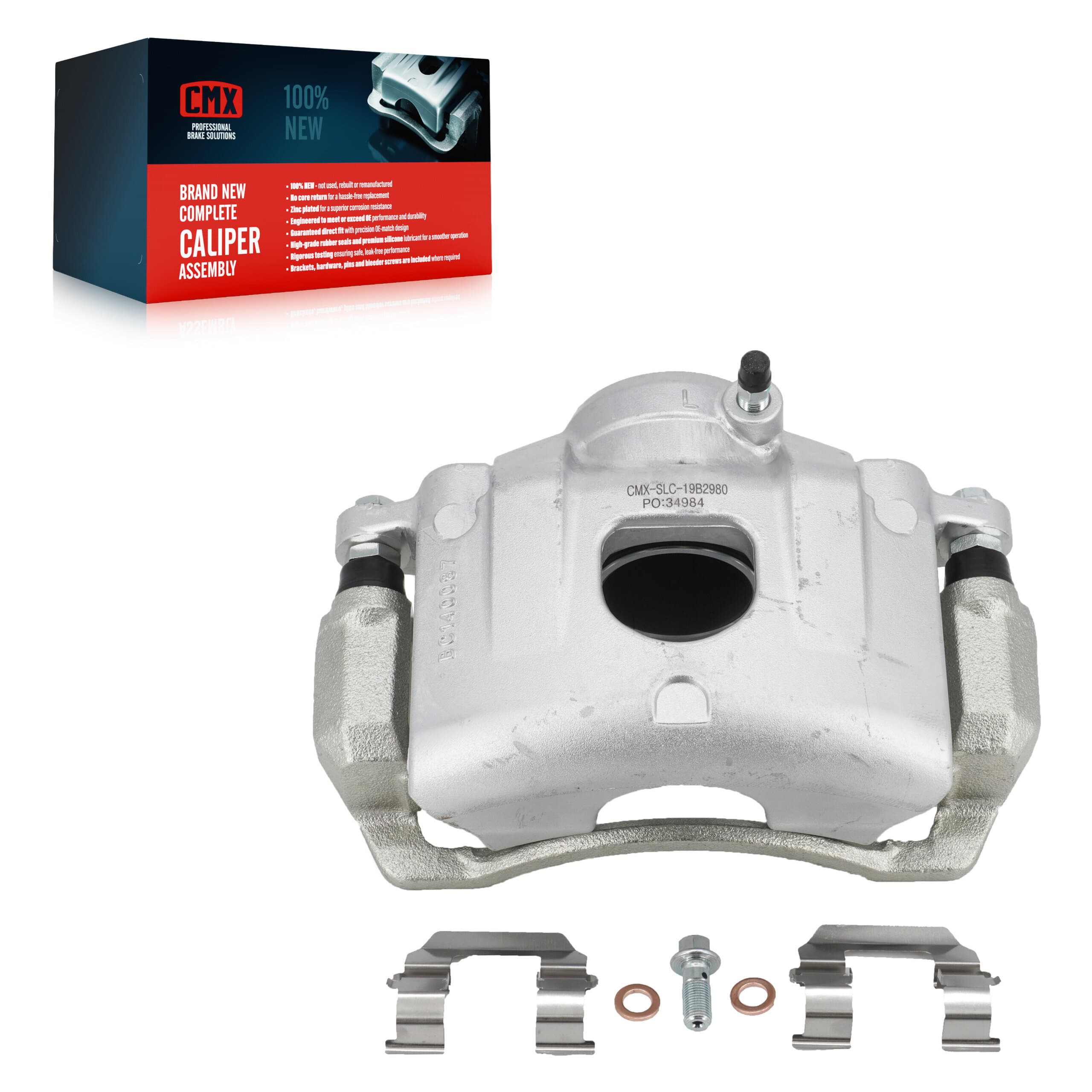 CMX - SLC-19B2980 - Front Left Disc Brake Caliper image 1