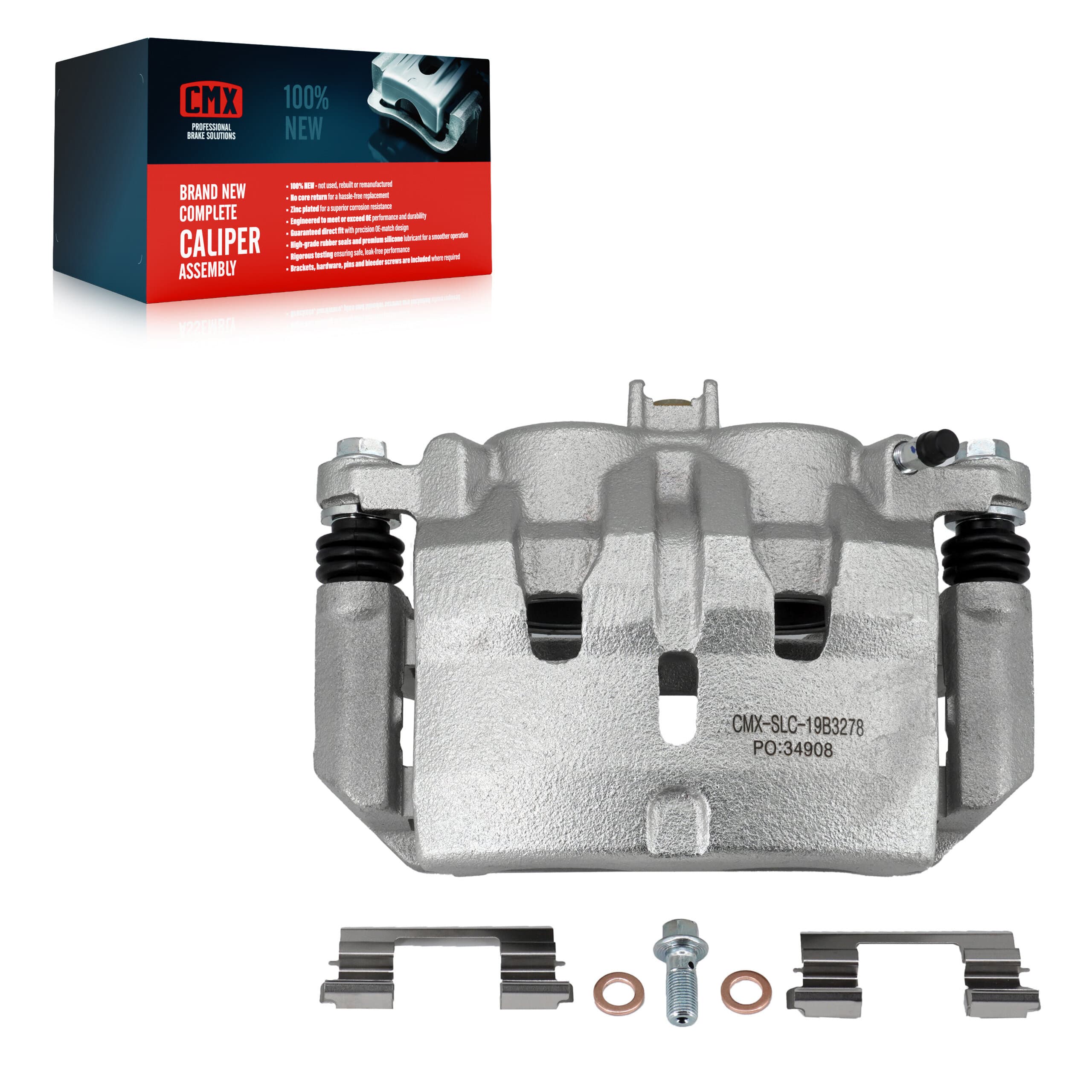 CMX - SLC-19B3278 - Front Left Disc Brake Caliper image 1