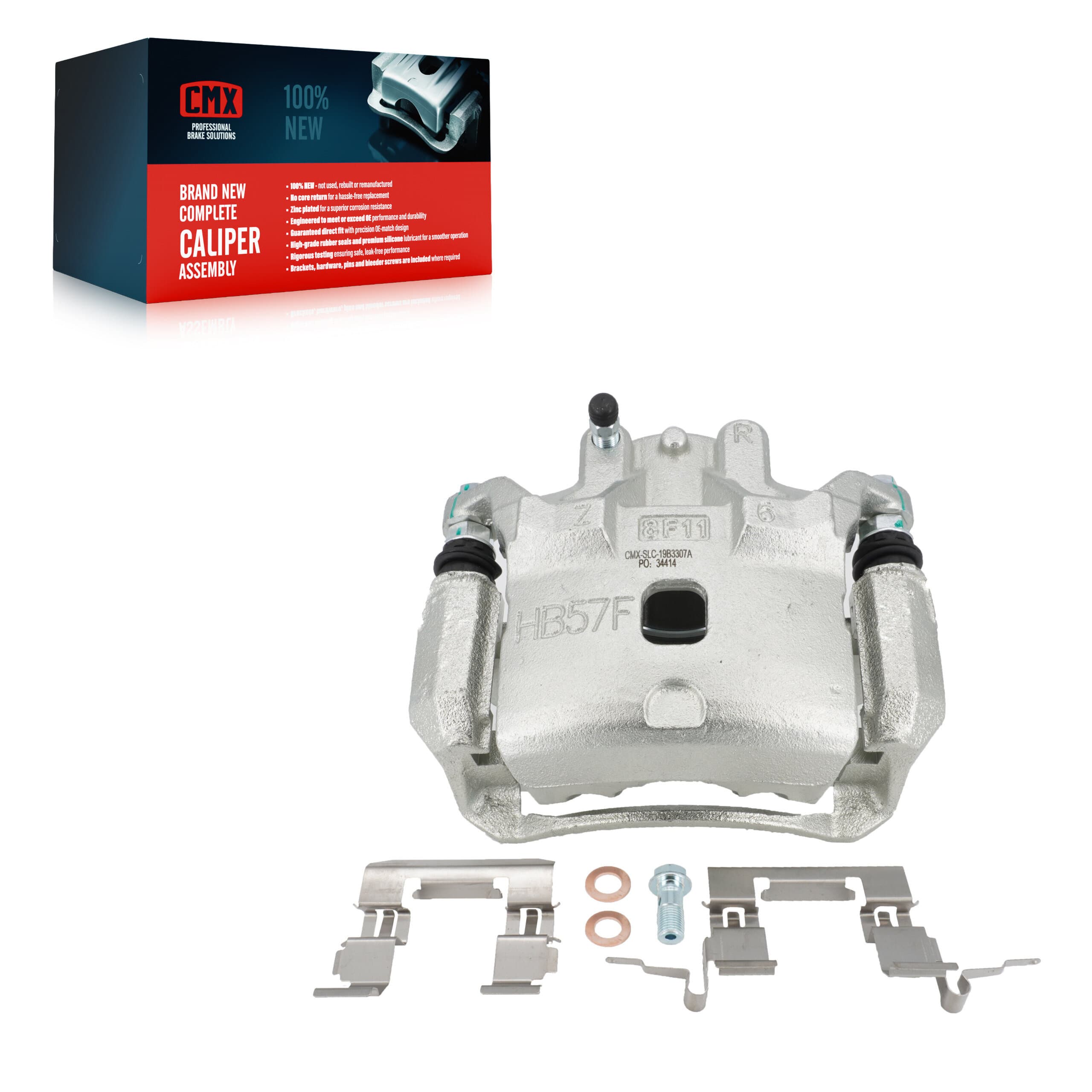 CMX - SLC-19B3307A - Front Right Disc Brake Caliper image 1