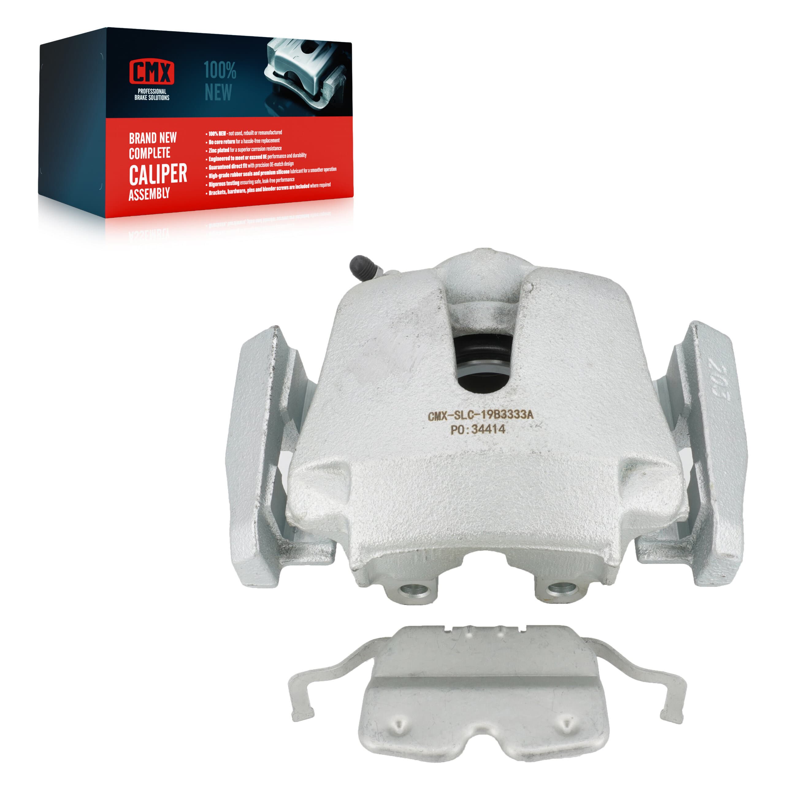 CMX - SLC-19B3333A - Front Left Disc Brake Caliper image 1