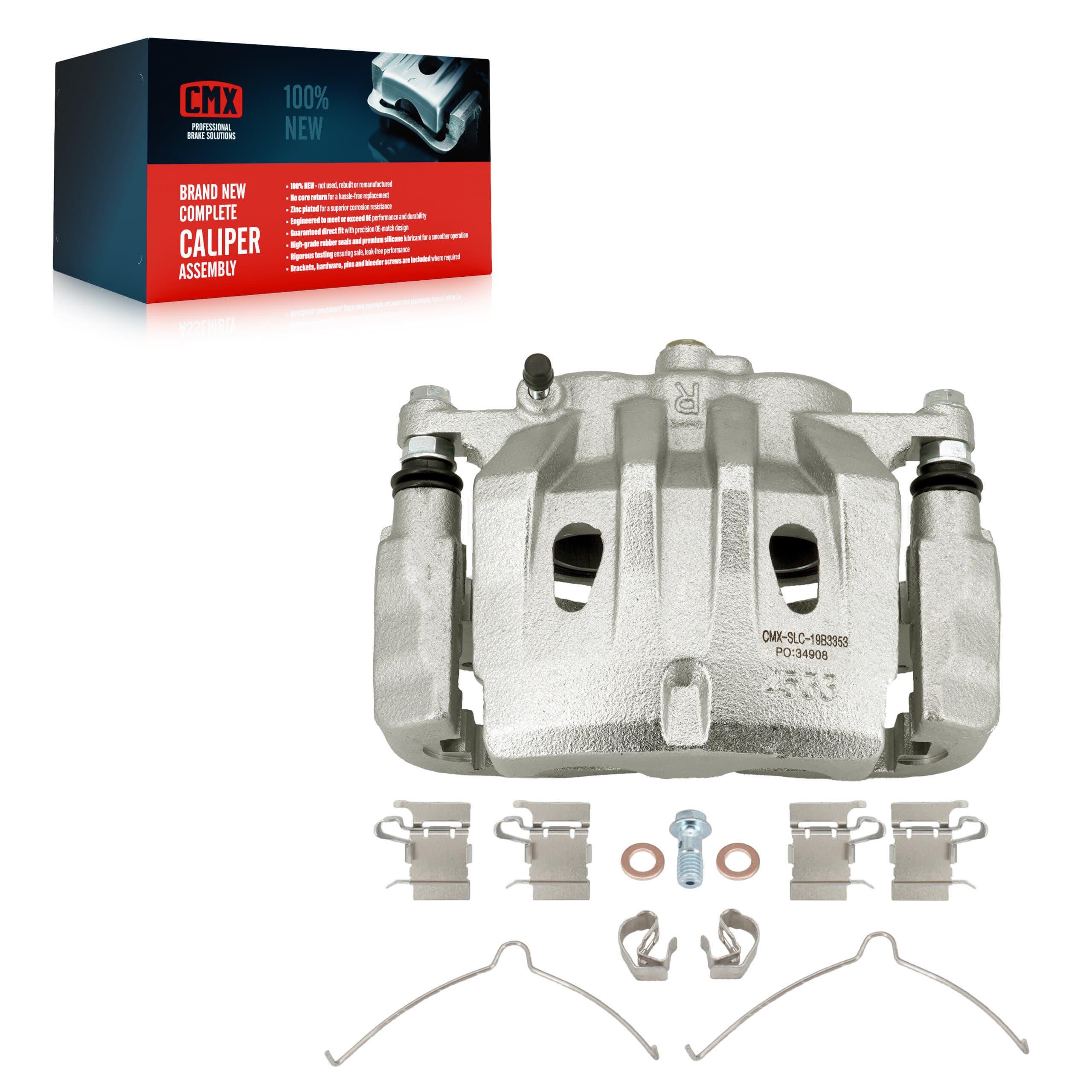 CMX - SLC-19B3353 - Front Right Disc Brake Caliper image 1
