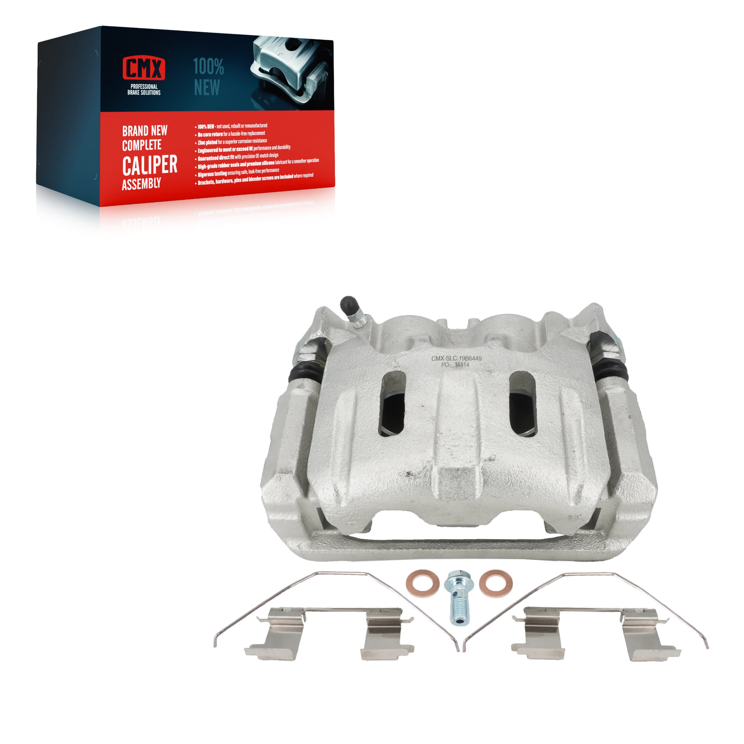 CMX - SLC-19B6449 - Front Right Disc Brake Caliper image 1