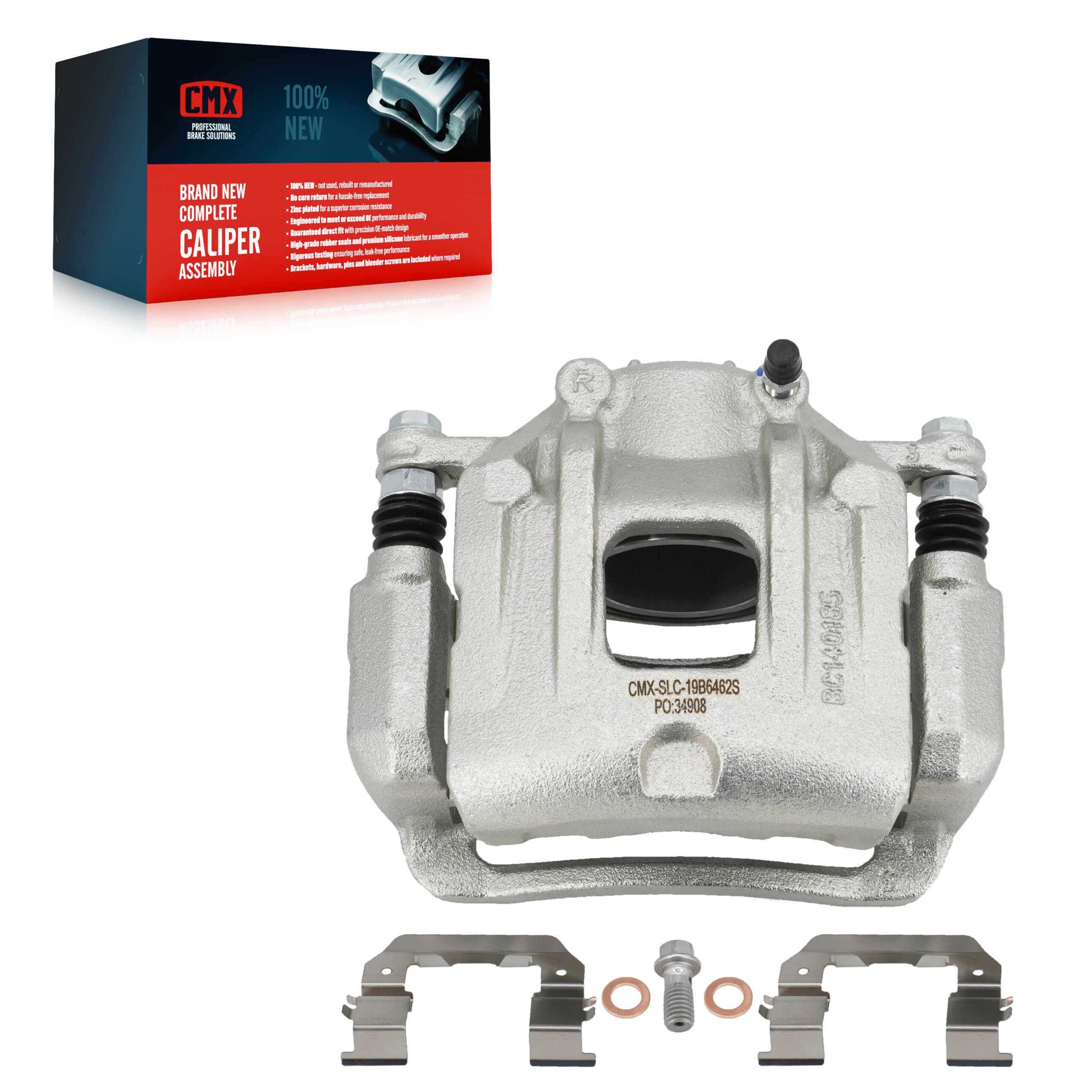 CMX - SLC-19B6462S - Front Right Disc Brake Caliper image 1
