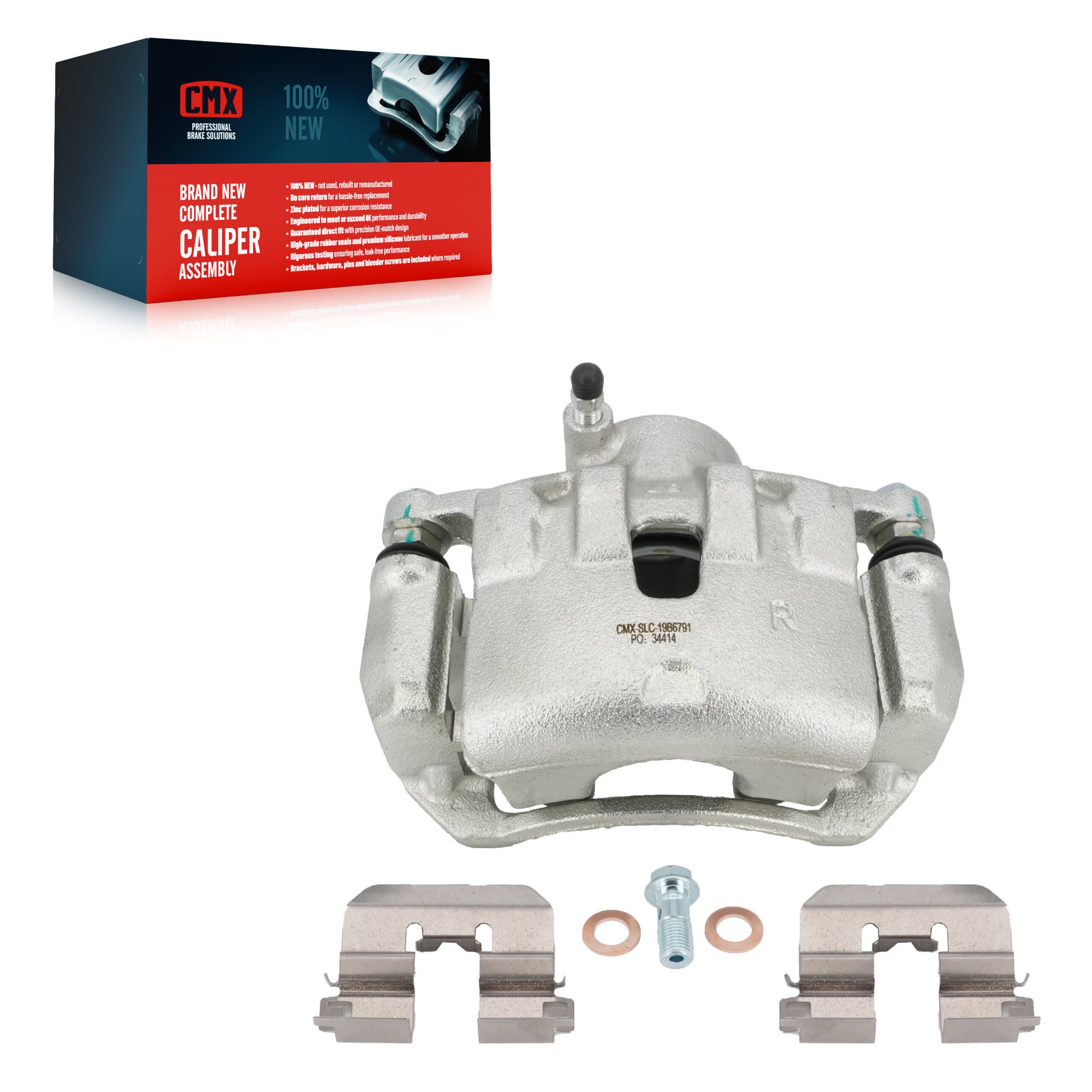 CMX - SLC-19B6791 - Front Right Disc Brake Caliper image 1