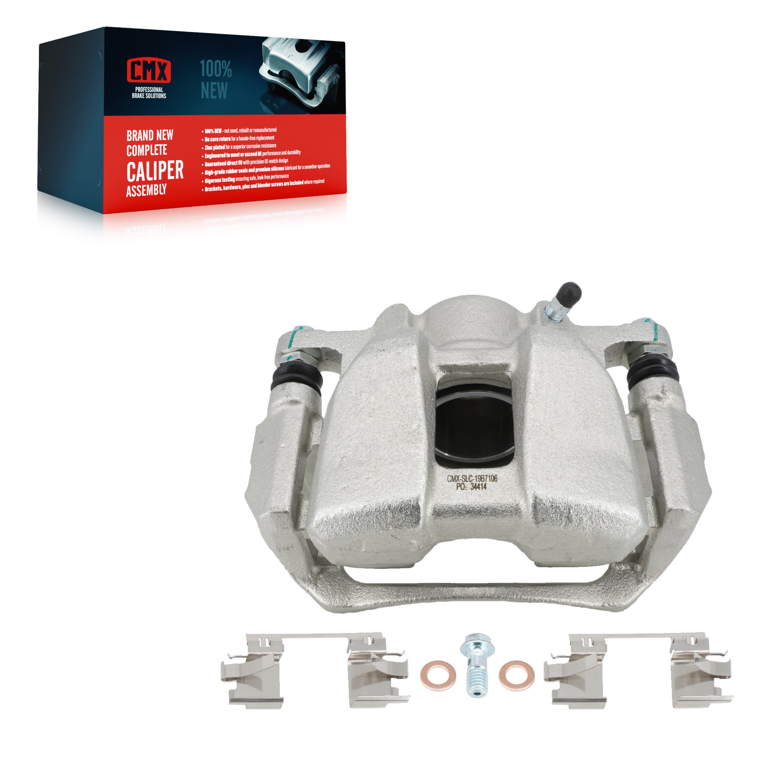CMX - SLC-19B7106 - Front Left Disc Brake Caliper image 1