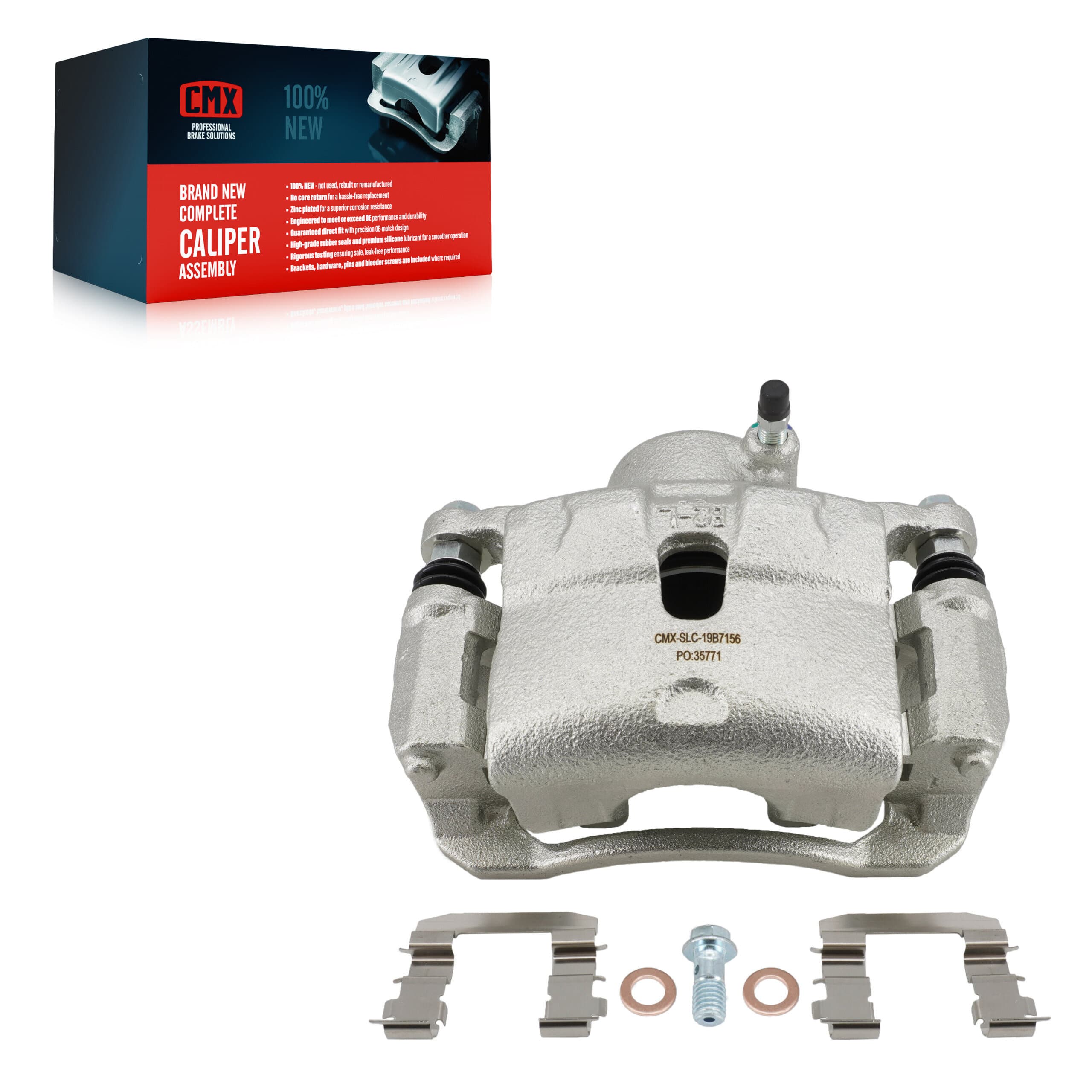 CMX - SLC-19B7156 - Front Left Disc Brake Caliper image 1