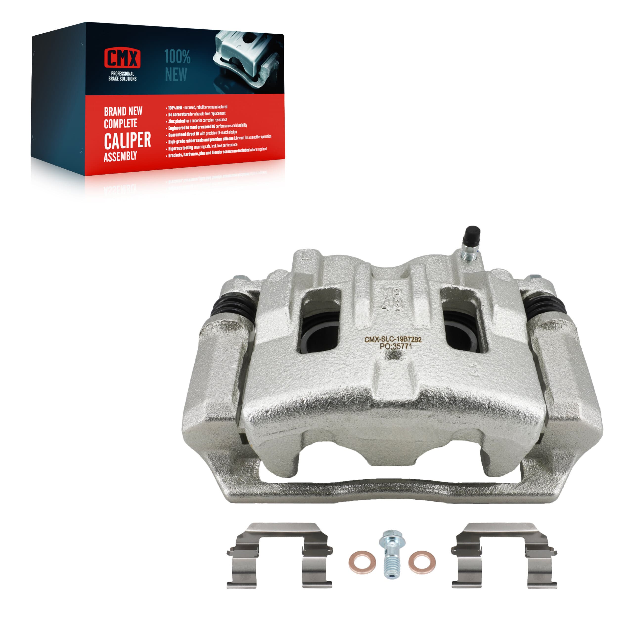 CMX - SLC-19B7292 - Front Left Disc Brake Caliper image 1