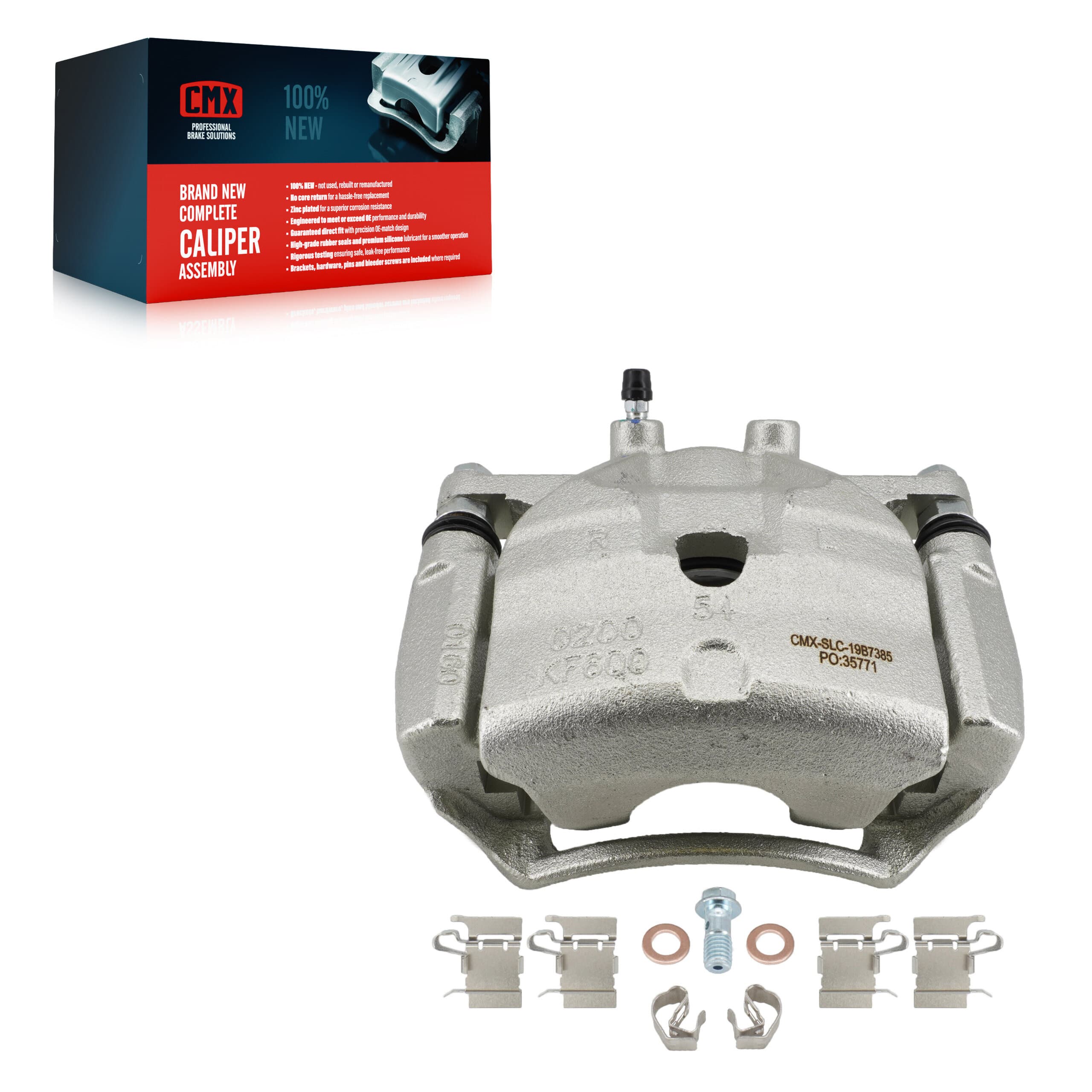 CMX - SLC-19B7385 - Front Right Disc Brake Caliper image 1
