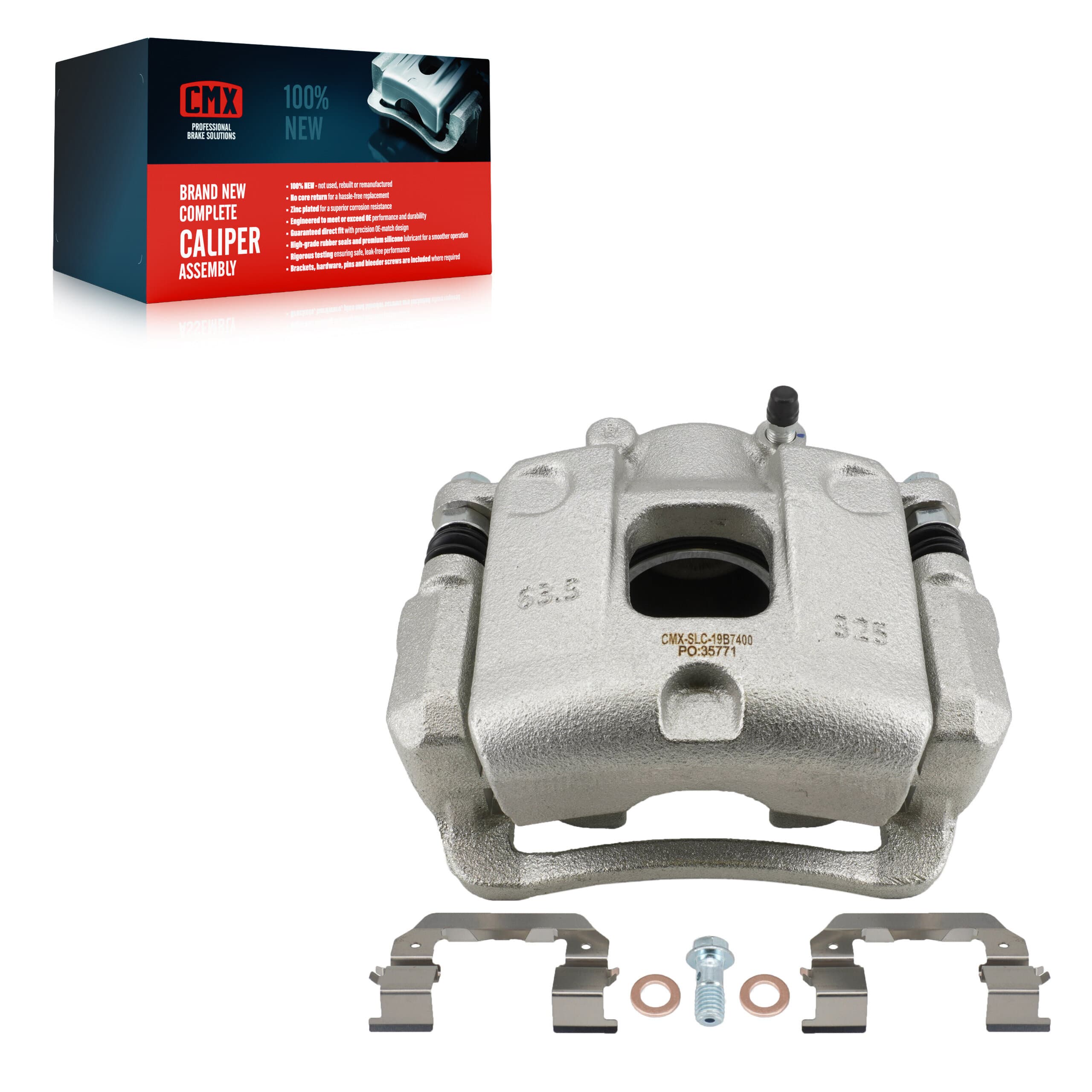 CMX - SLC-19B7400 - Front Right Disc Brake Caliper image 1