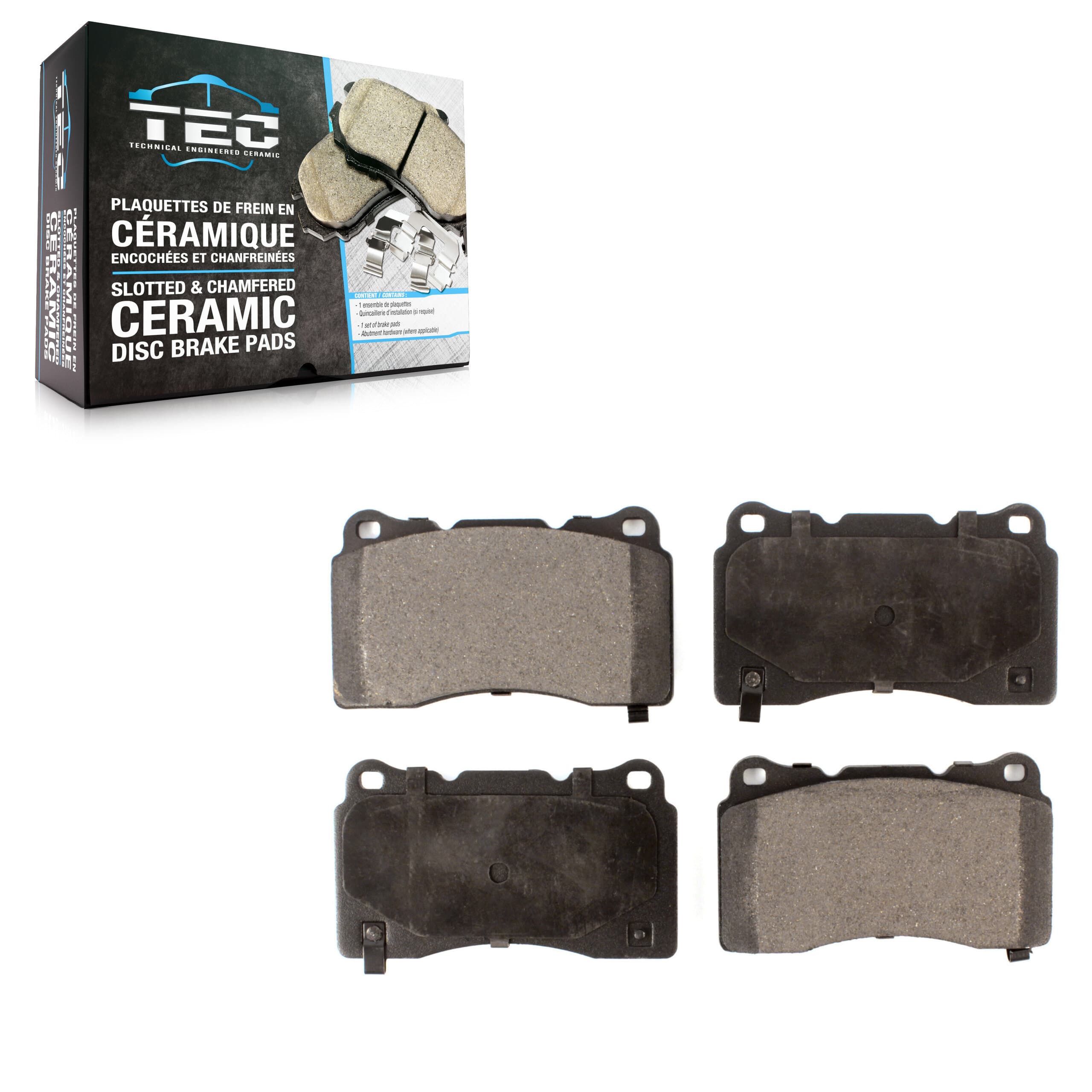 TEC - TEC-1001 - Front Disc Brake Pad image 1