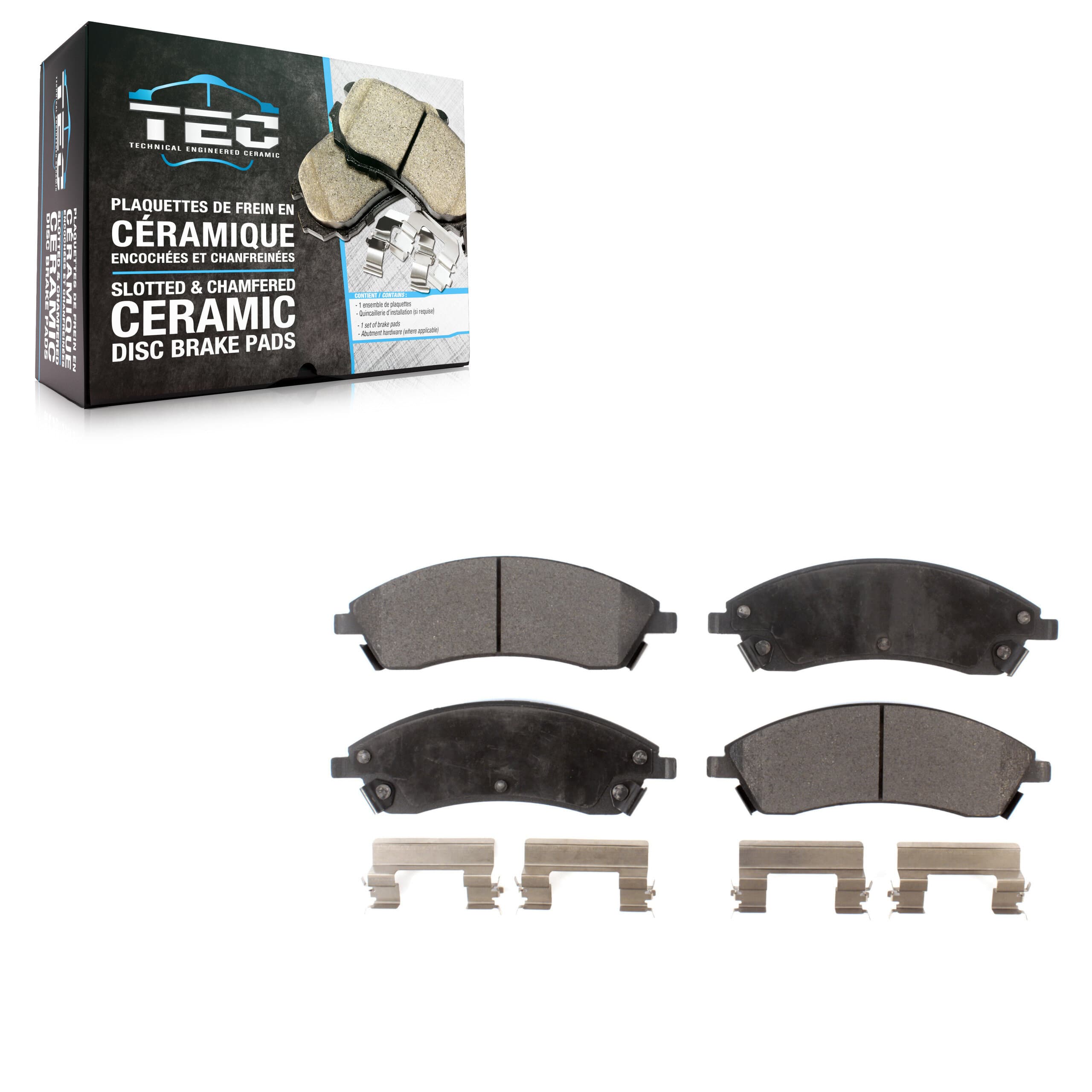 TEC - TEC-1019 - Front Disc Brake Pad image 1