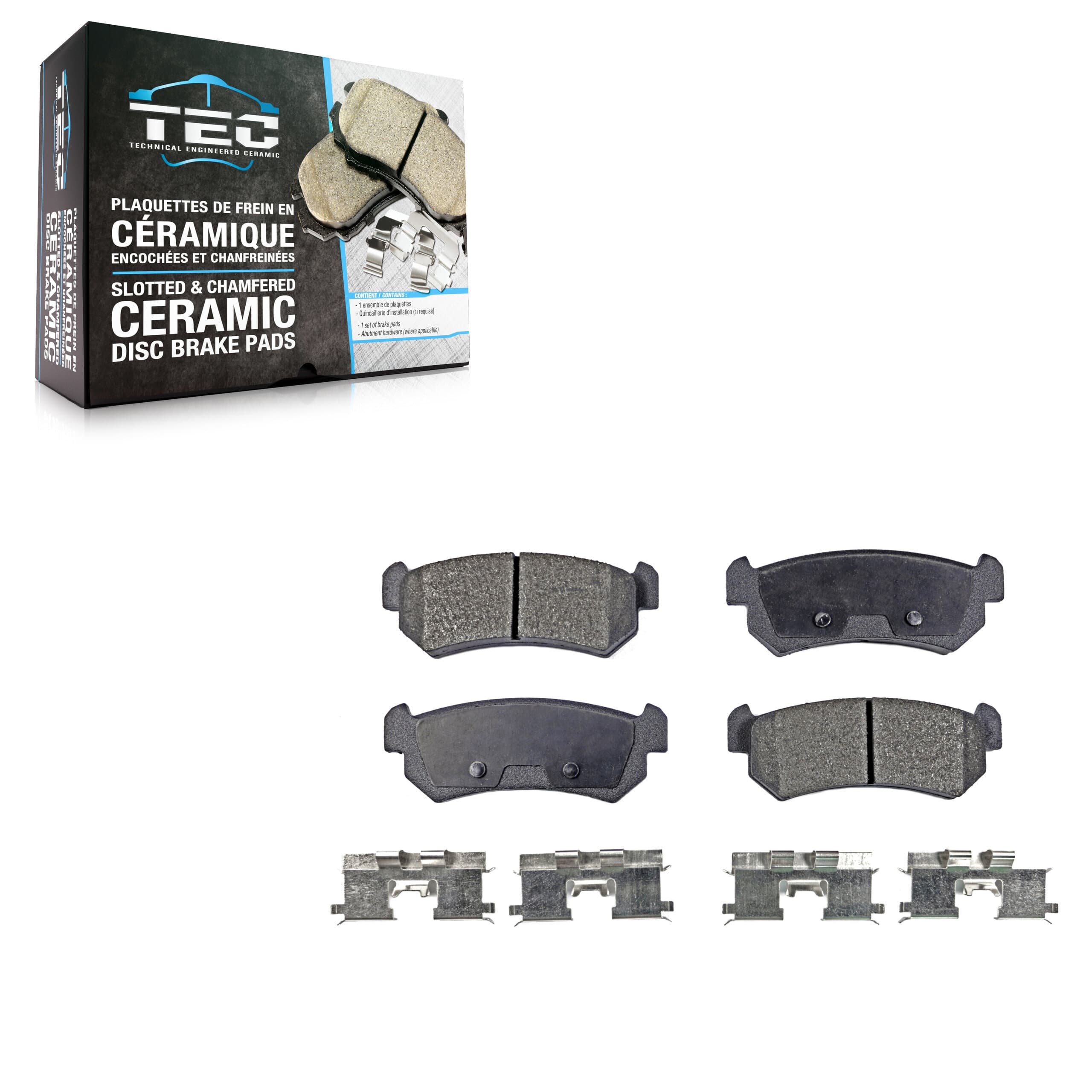 TEC - TEC-1036 - Rear Disc Brake Pad image 1