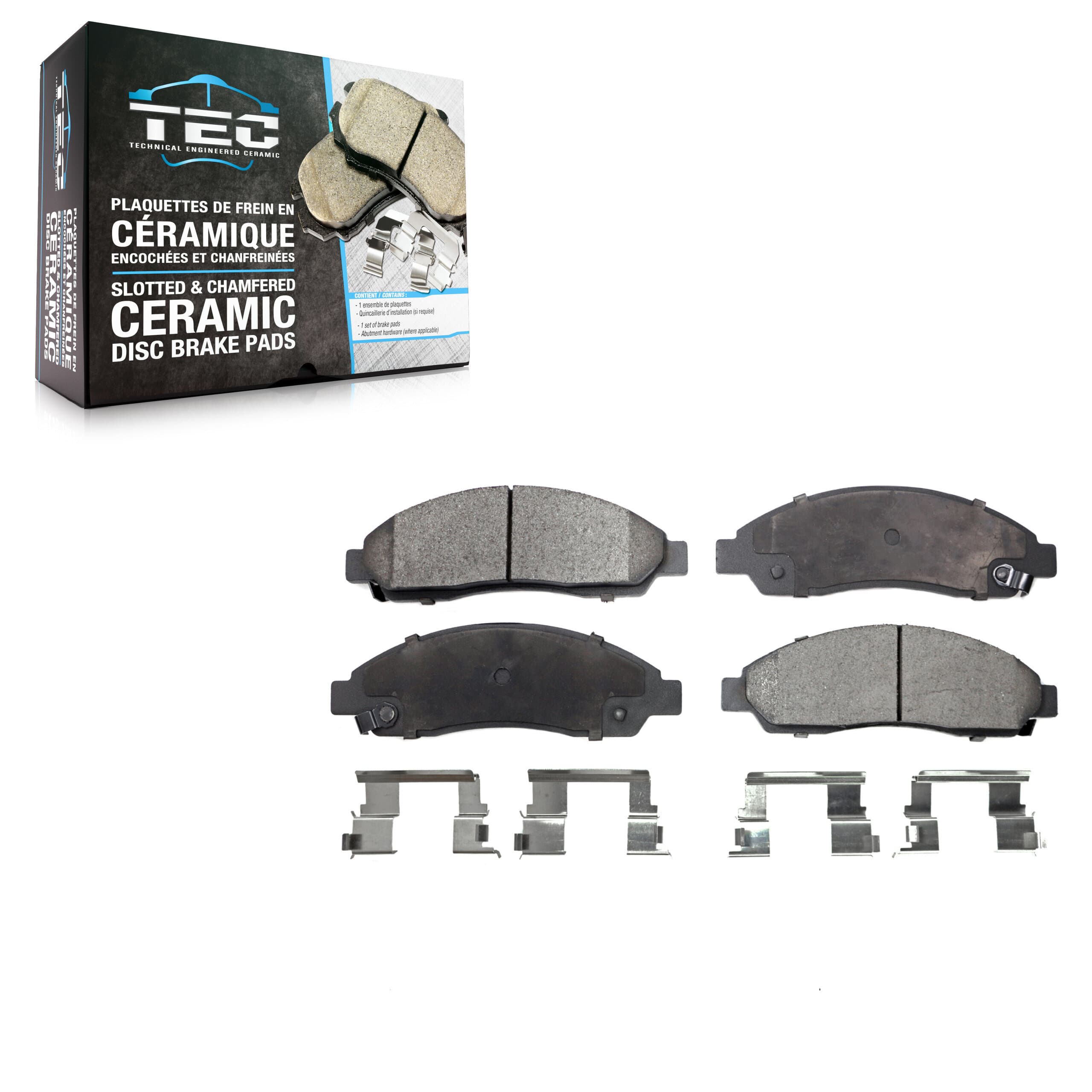 TEC - TEC-1039 - Front Disc Brake Pad image 1