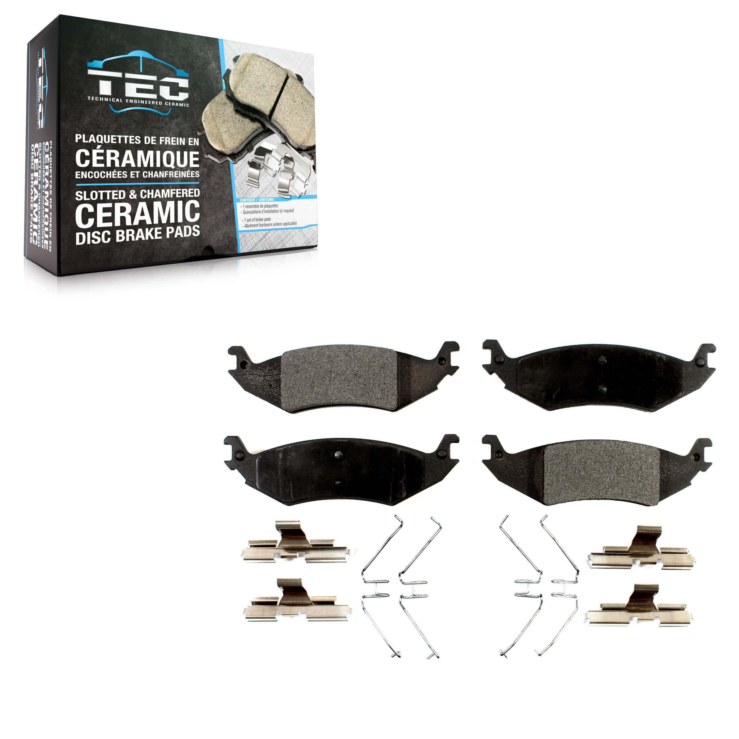 TEC - TEC-1046 - Rear Disc Brake Pad image 1