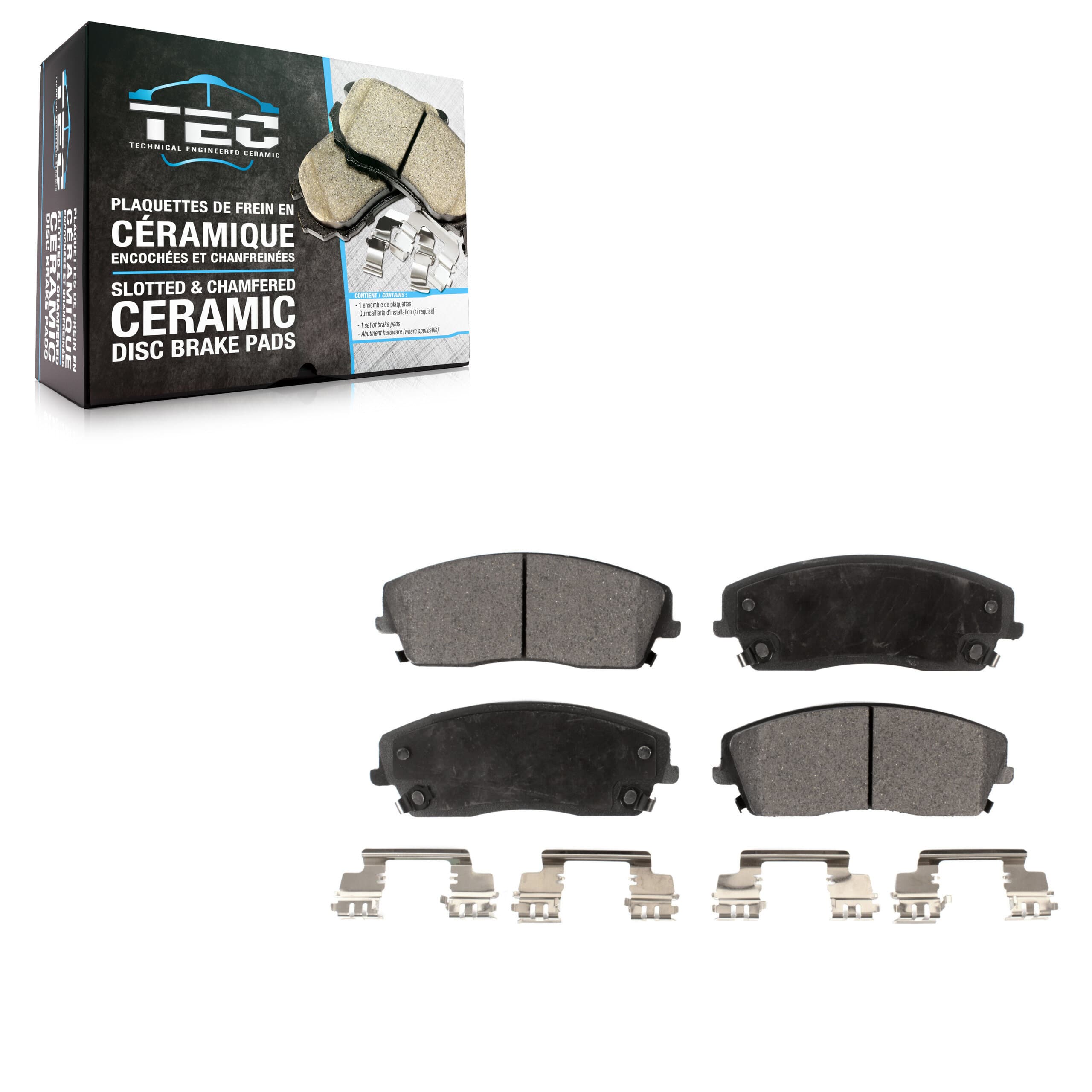 TEC - TEC-1056 - Front Disc Brake Pad image 1