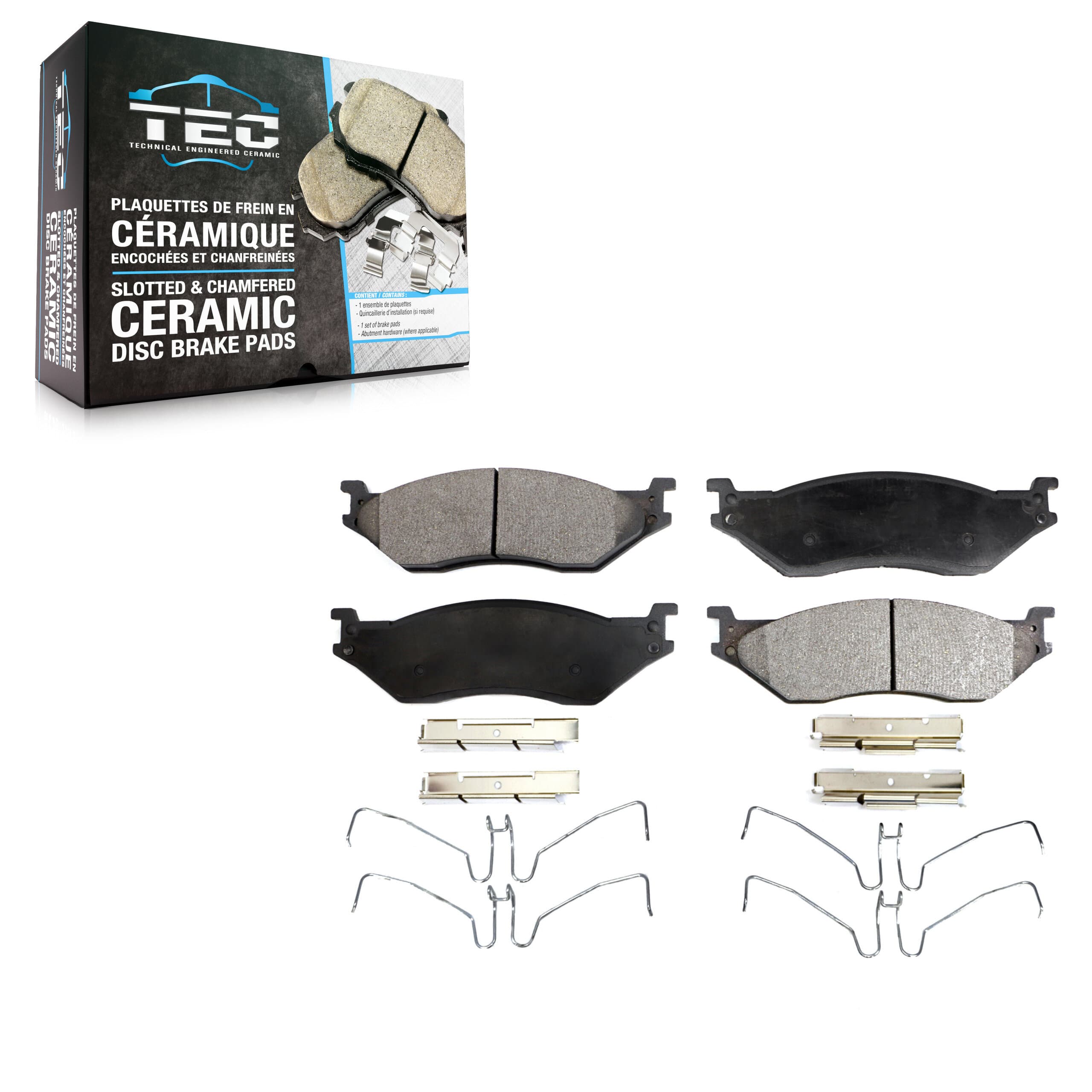 TEC - TEC-1066 - Front Disc Brake Pad image 1