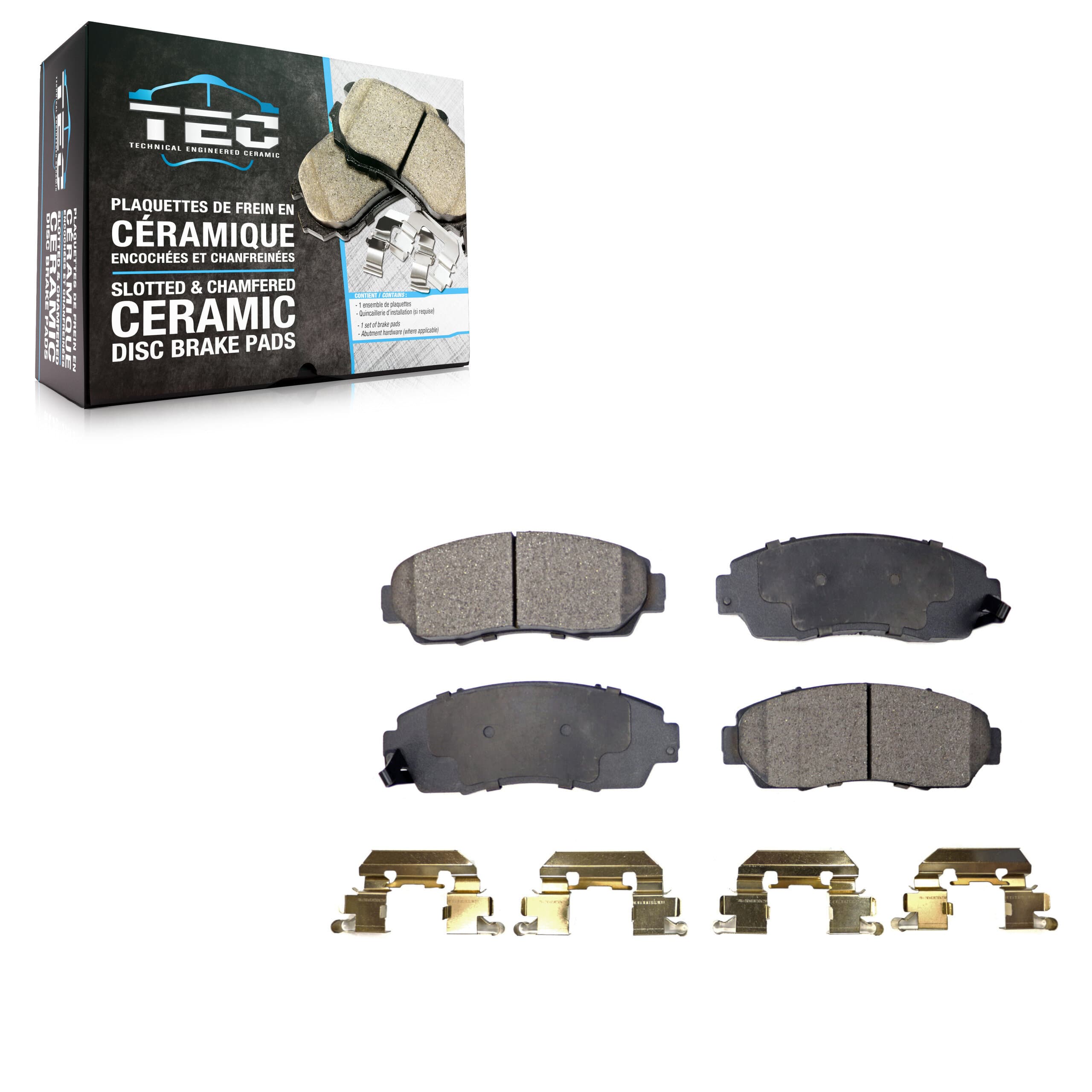 TEC - TEC-1089 - Front Disc Brake Pad image 1
