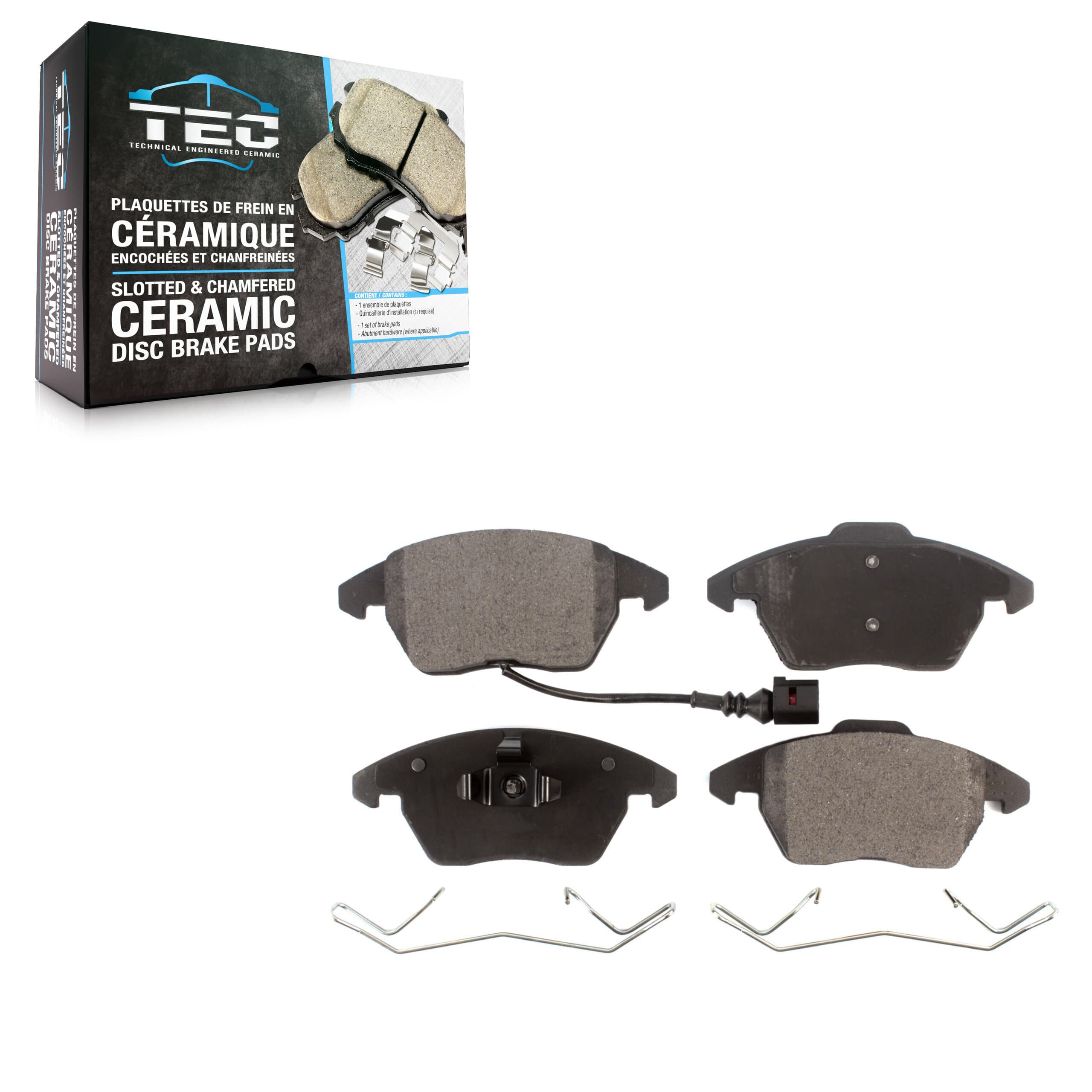 TEC - TEC-1107 - Front Disc Brake Pad image 1