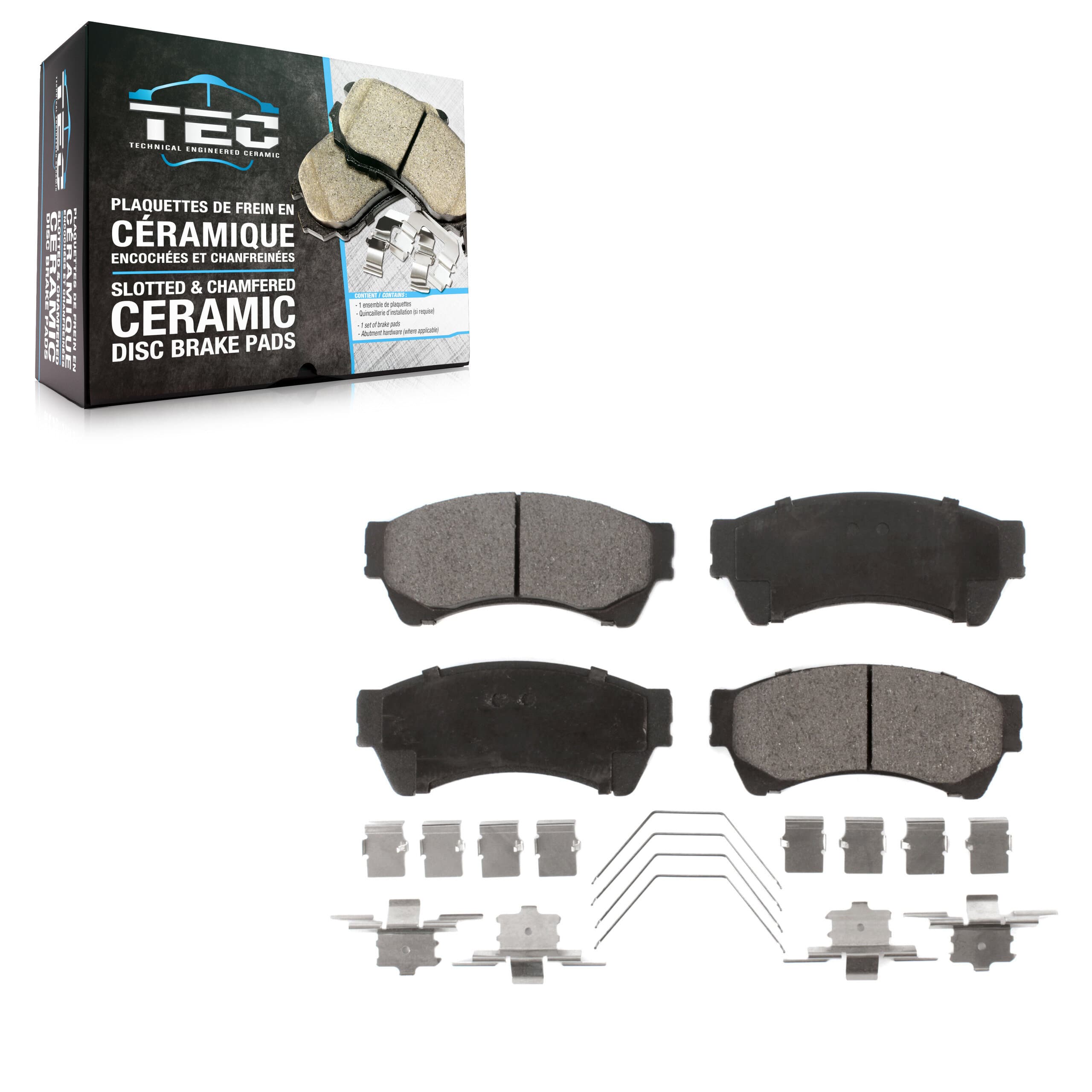 TEC - TEC-1164 - Front Disc Brake Pad image 1