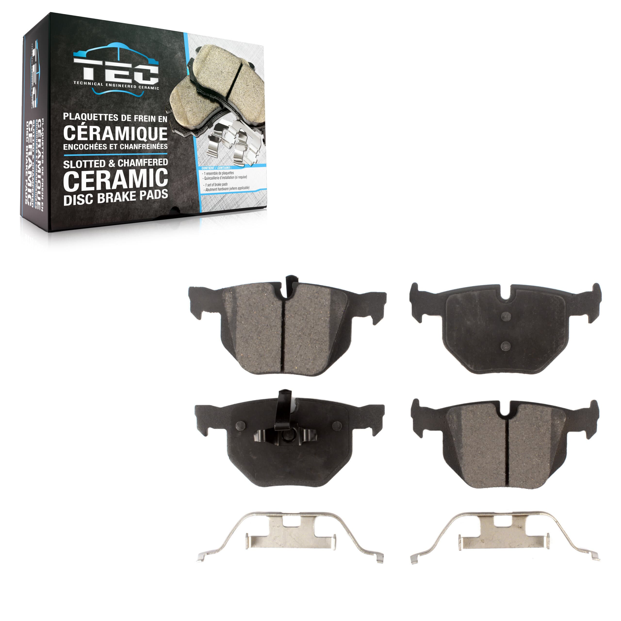TEC - TEC-1170 - Rear Disc Brake Pad image 1