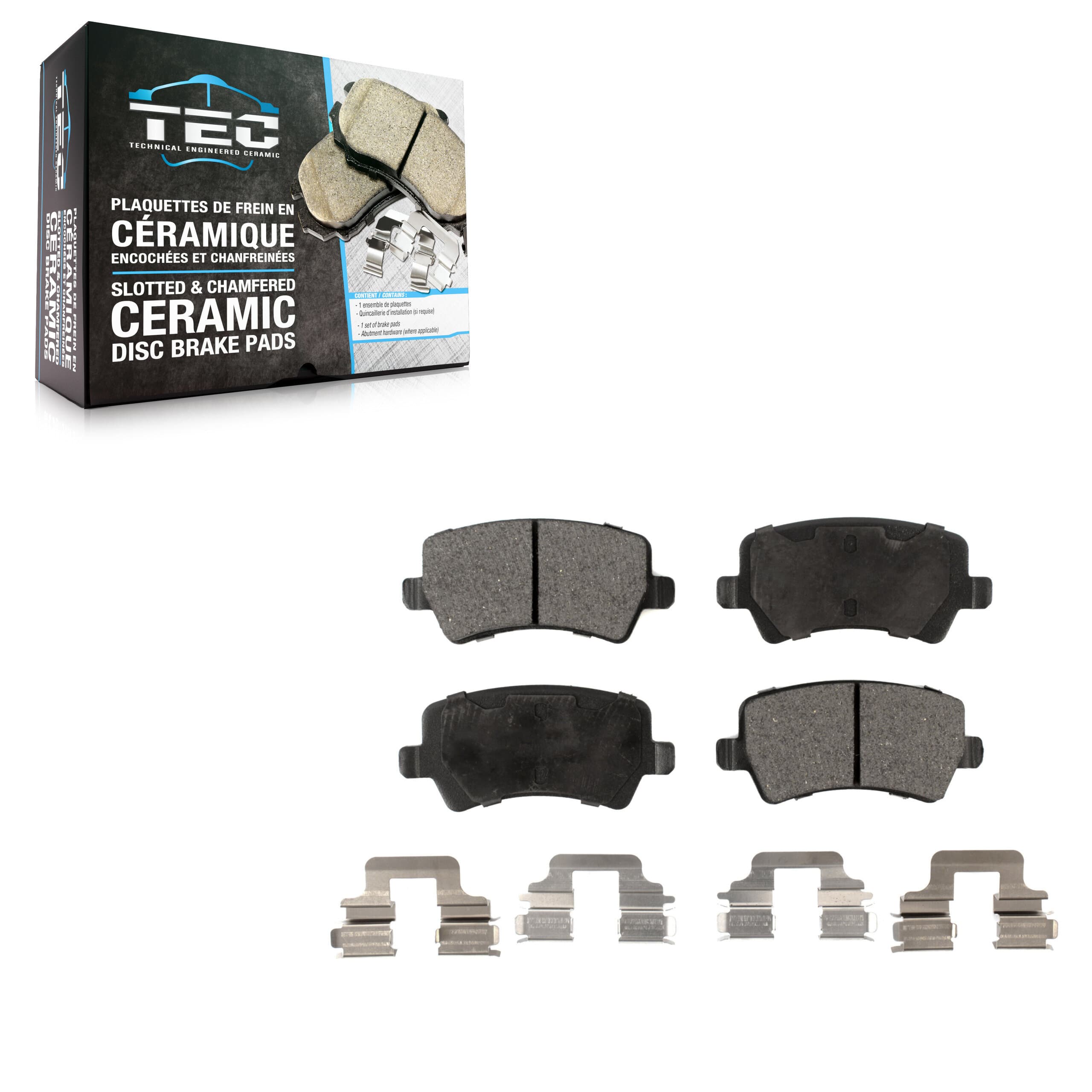 TEC - TEC-1307 - Rear Disc Brake Pad image 1