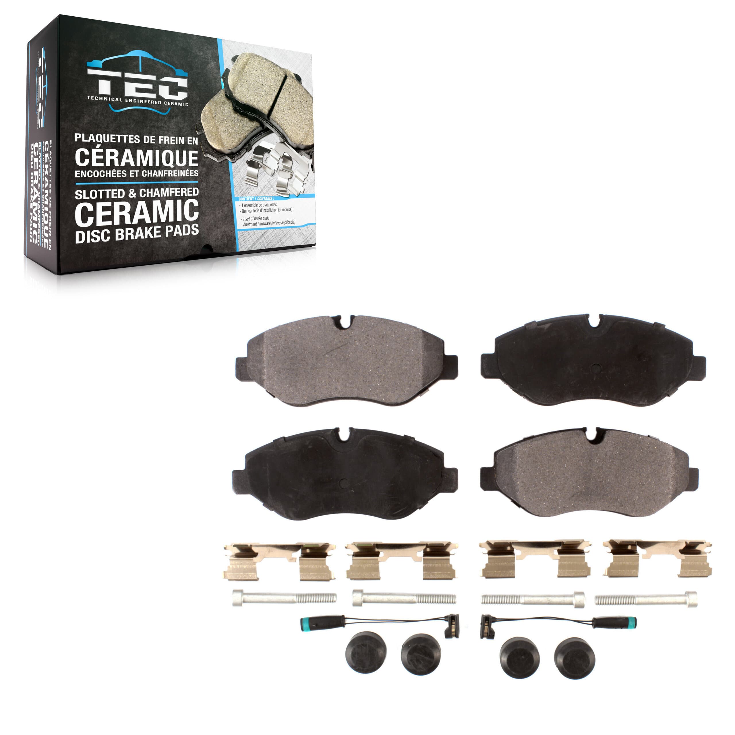 TEC - TEC-1316A - Front Disc Brake Pad image 1