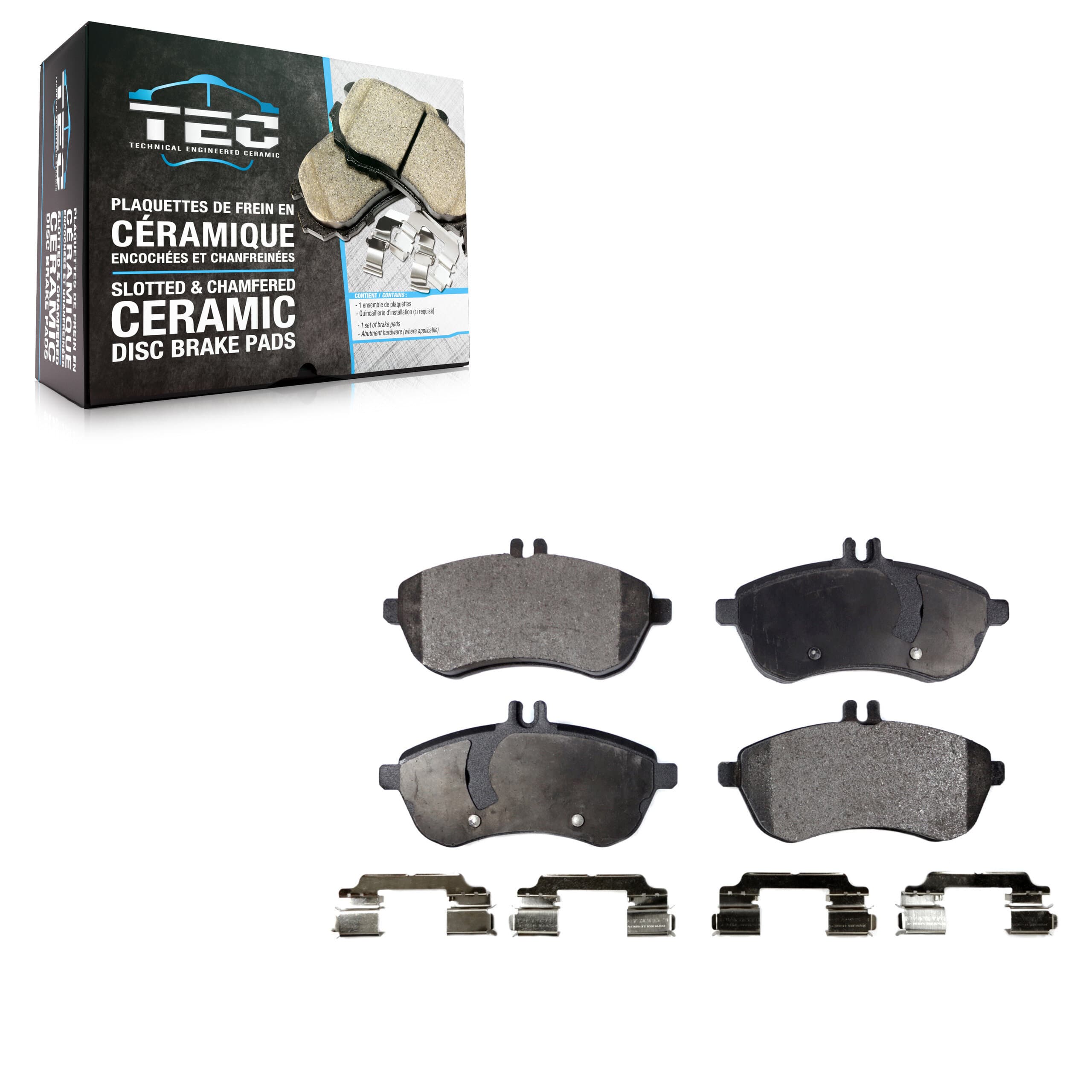 TEC - TEC-1340 - Front Disc Brake Pad image 1