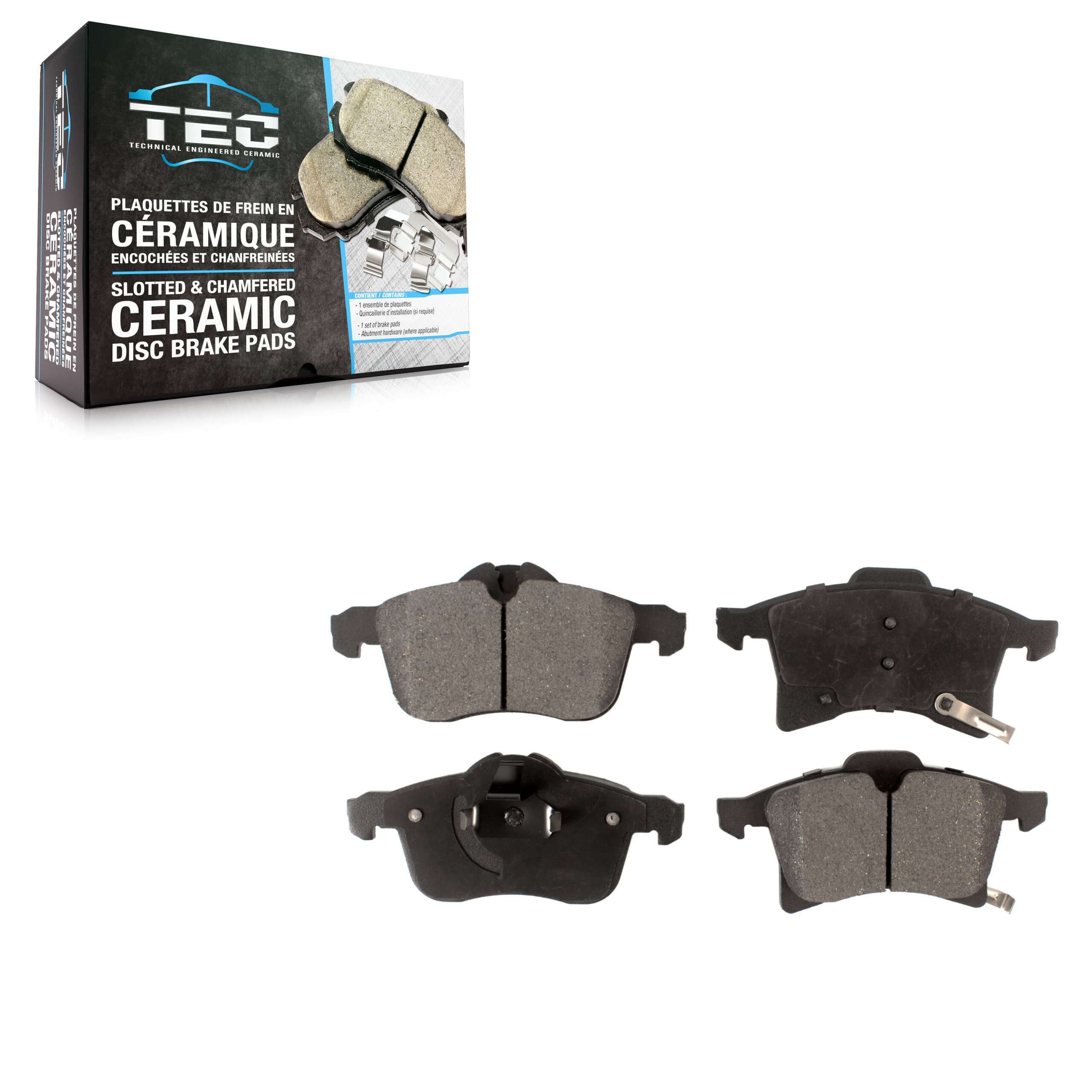 TEC - TEC-1361 - Front Disc Brake Pad image 1