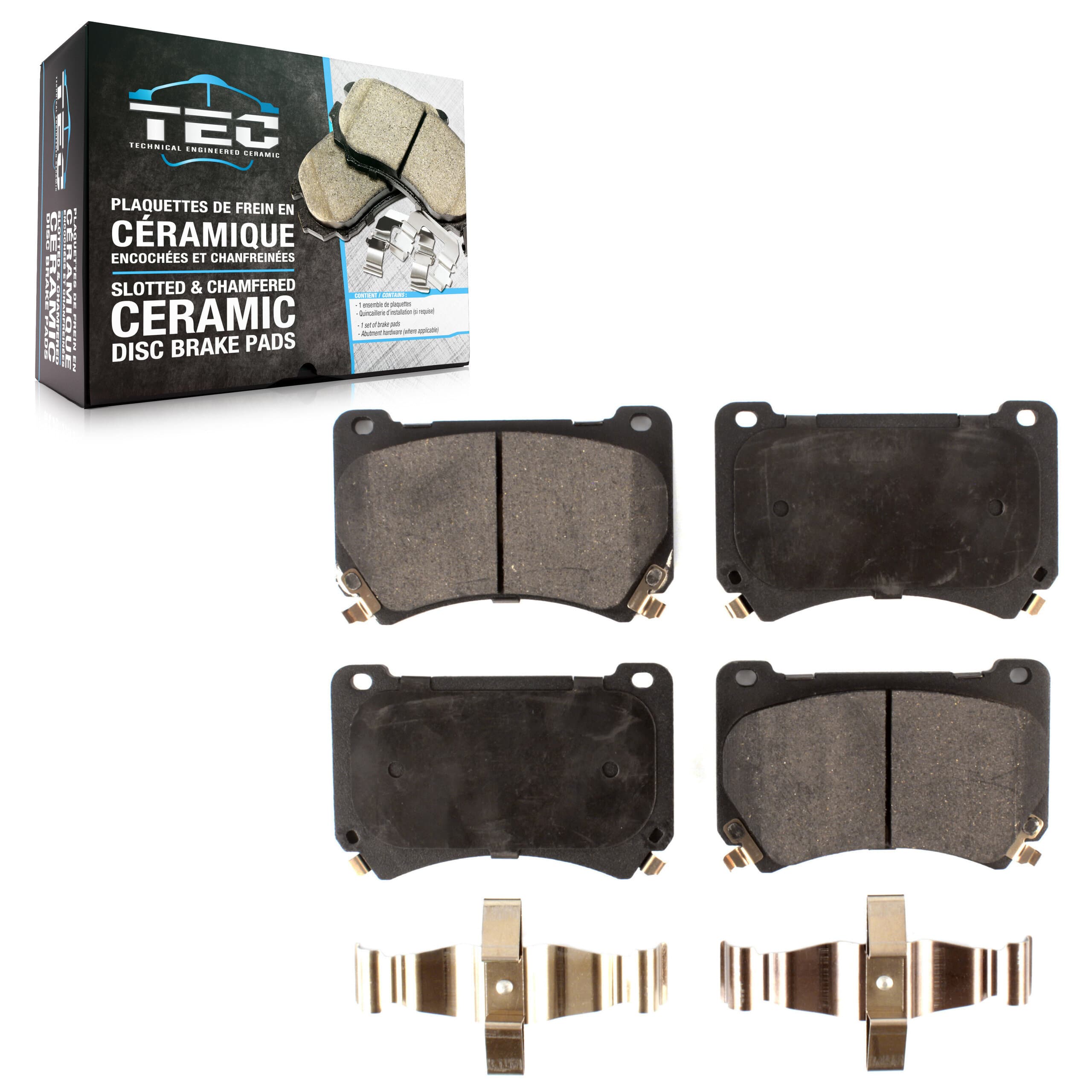 TEC - TEC-1396 - Front Disc Brake Pad image 1
