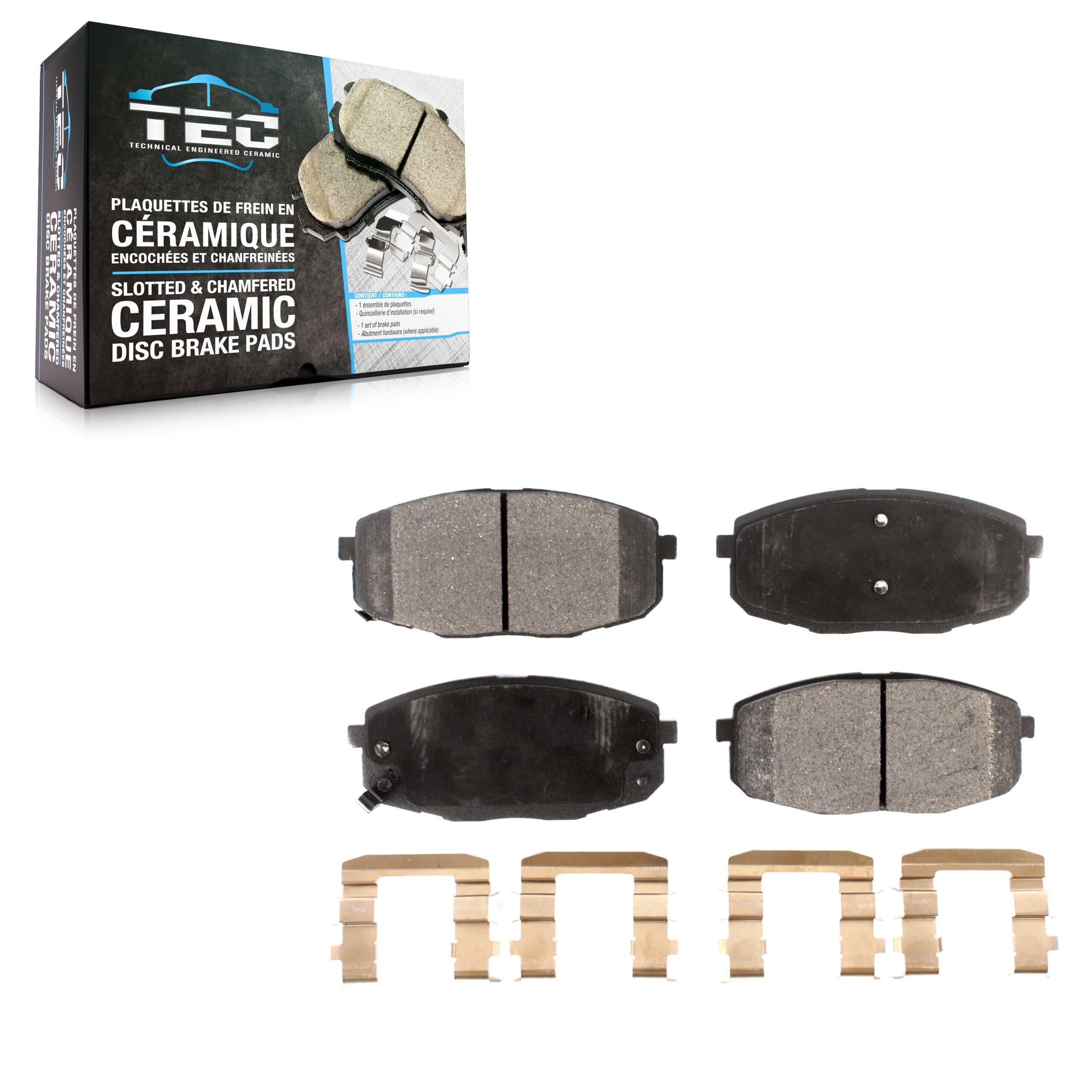 TEC - TEC-1397 - Front Disc Brake Pad image 1