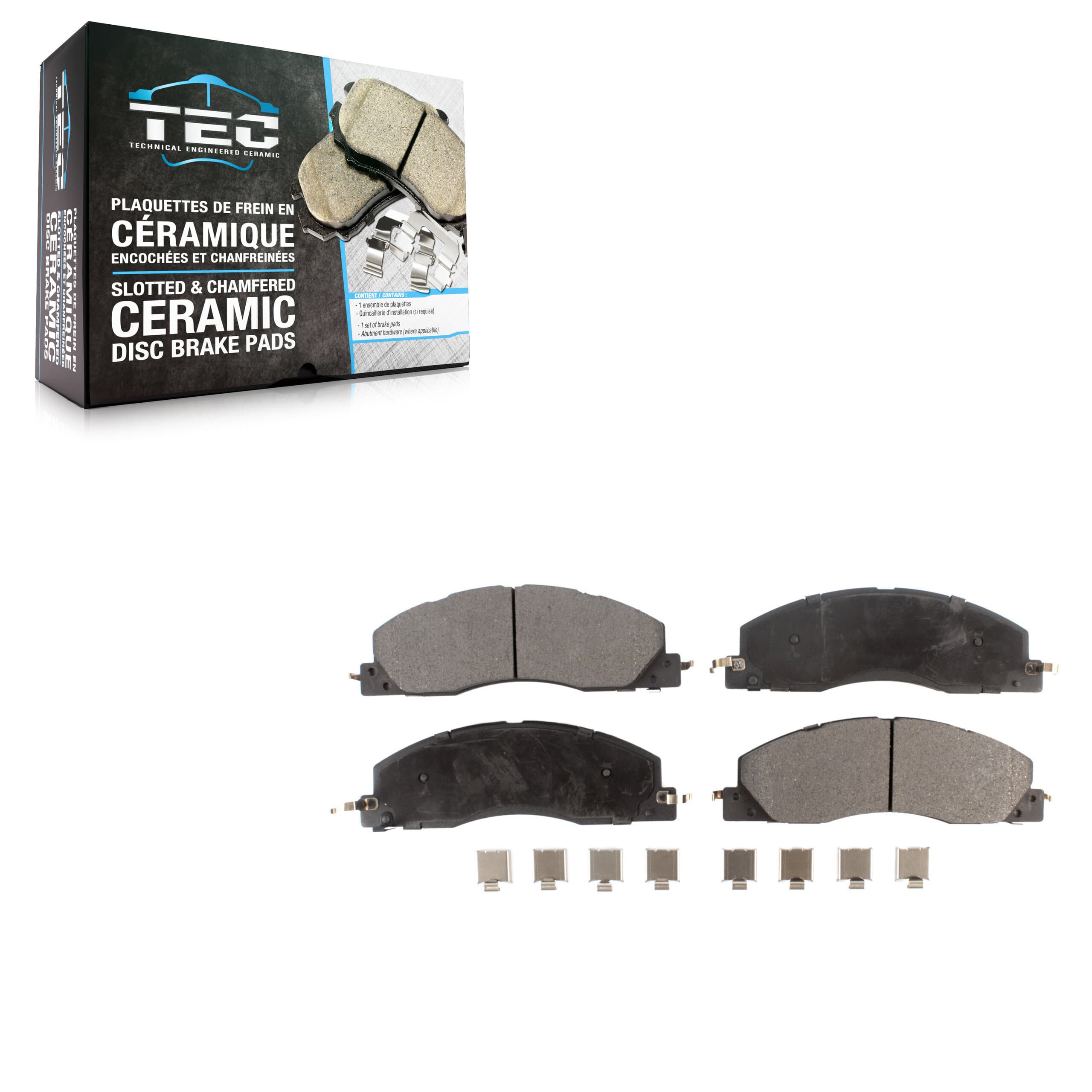 TEC - TEC-1399 - Front Disc Brake Pad image 1