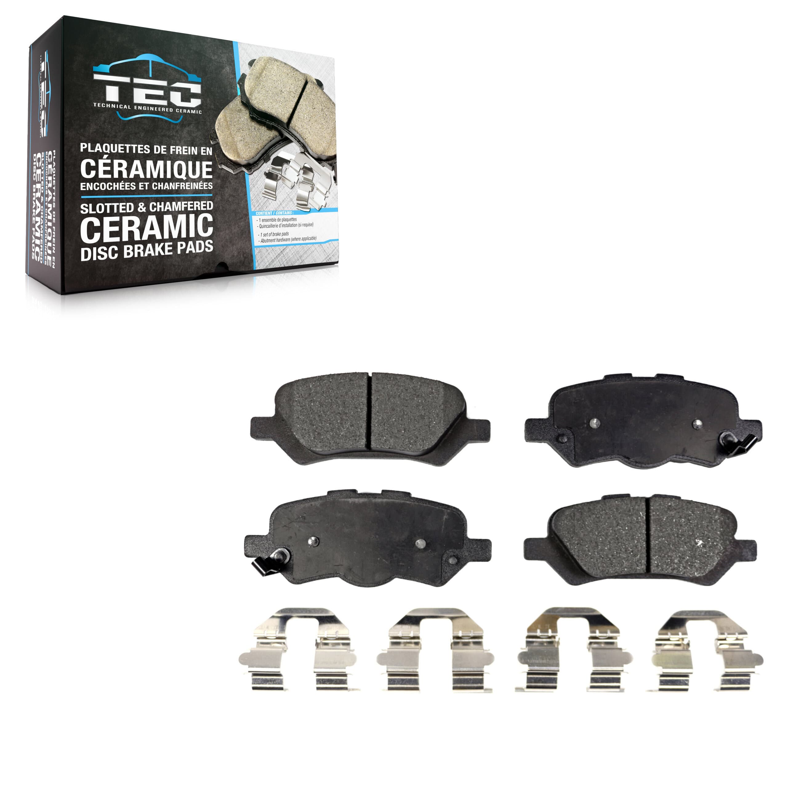 TEC - TEC-1402 - Rear Disc Brake Pad image 1