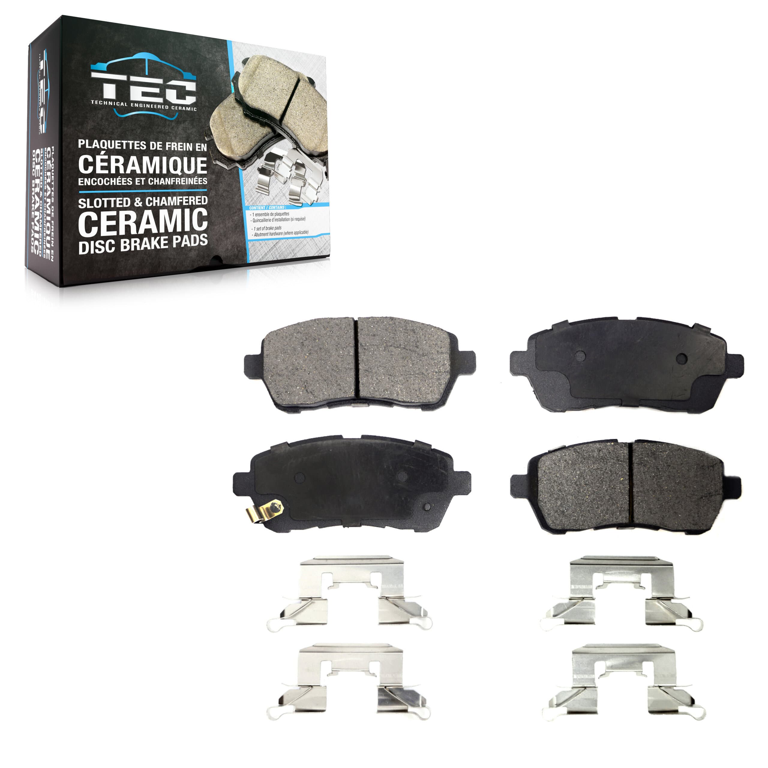TEC - TEC-1454 - Front Disc Brake Pad image 1