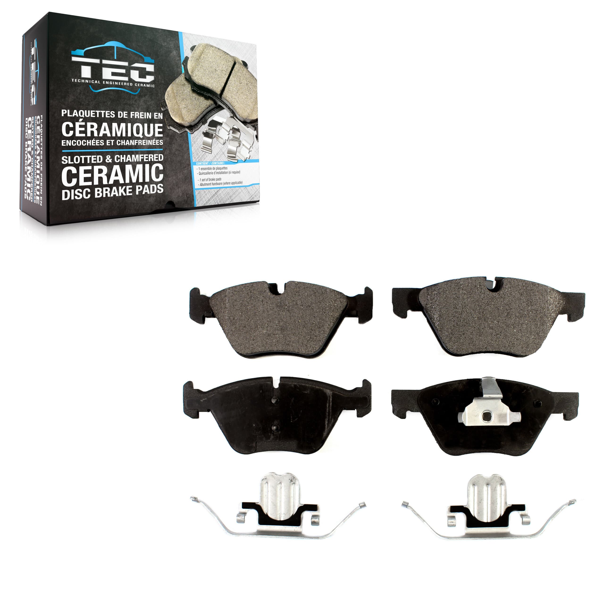 TEC - TEC-1504 - Front Disc Brake Pad image 1