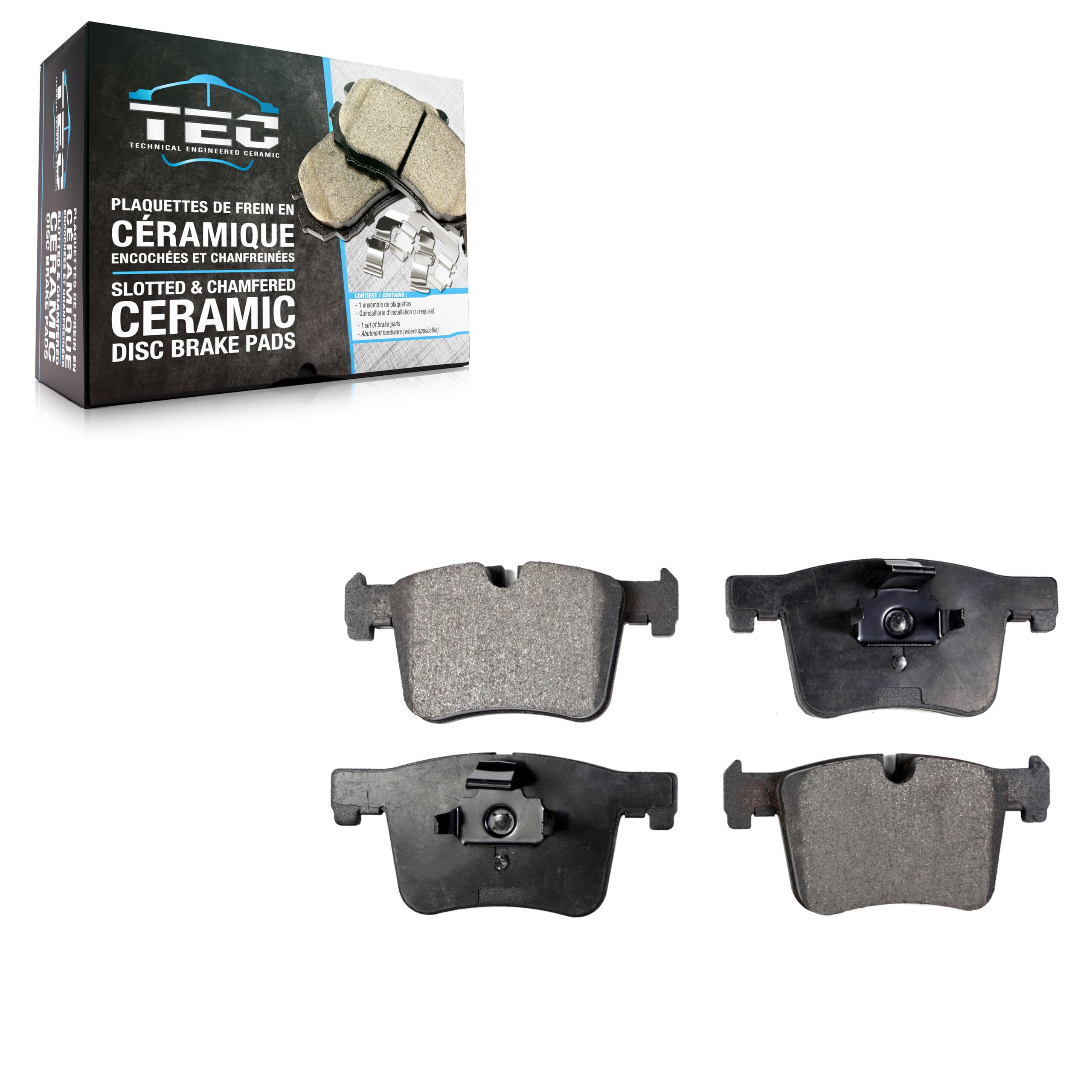 TEC - TEC-1561 - Front Disc Brake Pad image 1