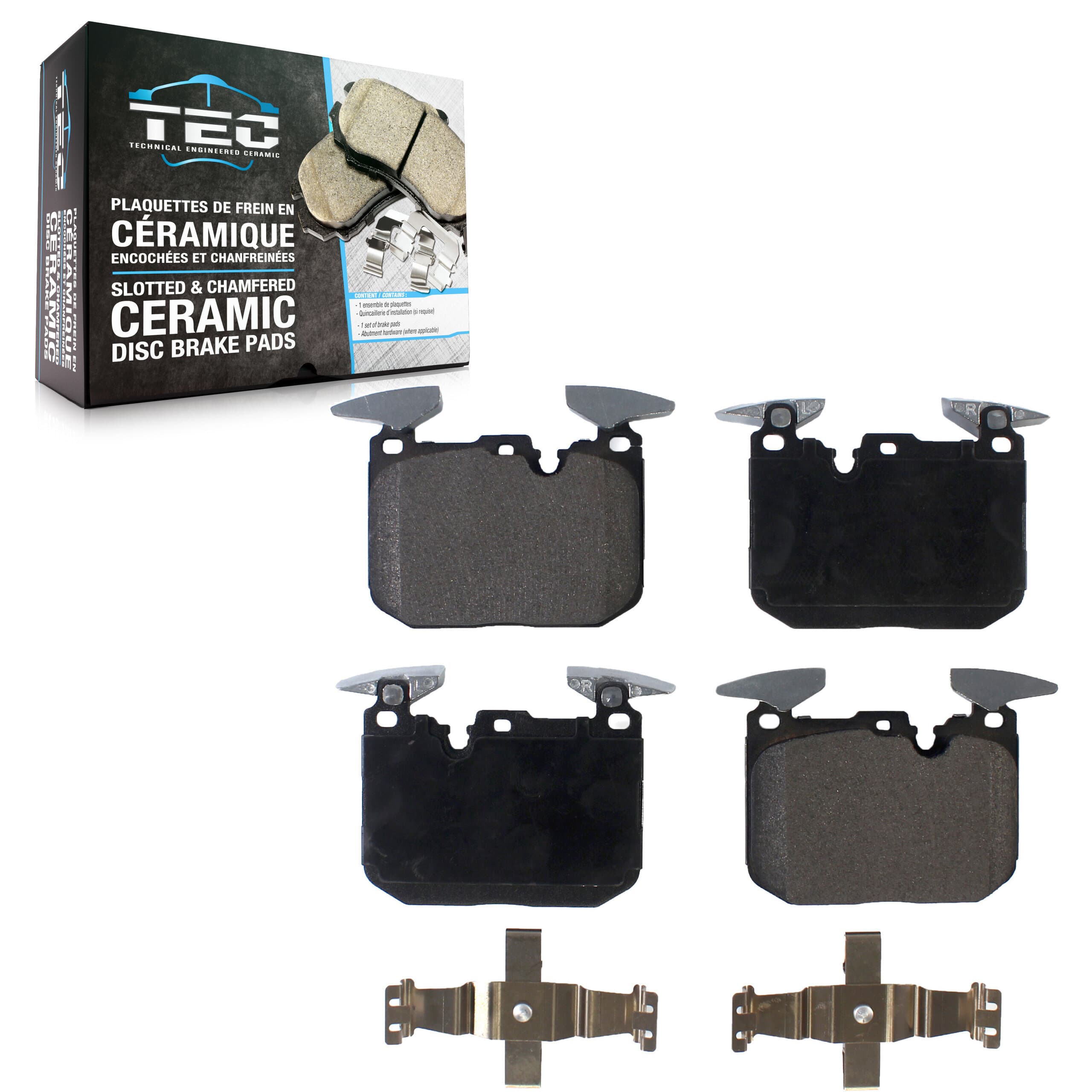 TEC - TEC-1609 - Front Disc Brake Pad image 1