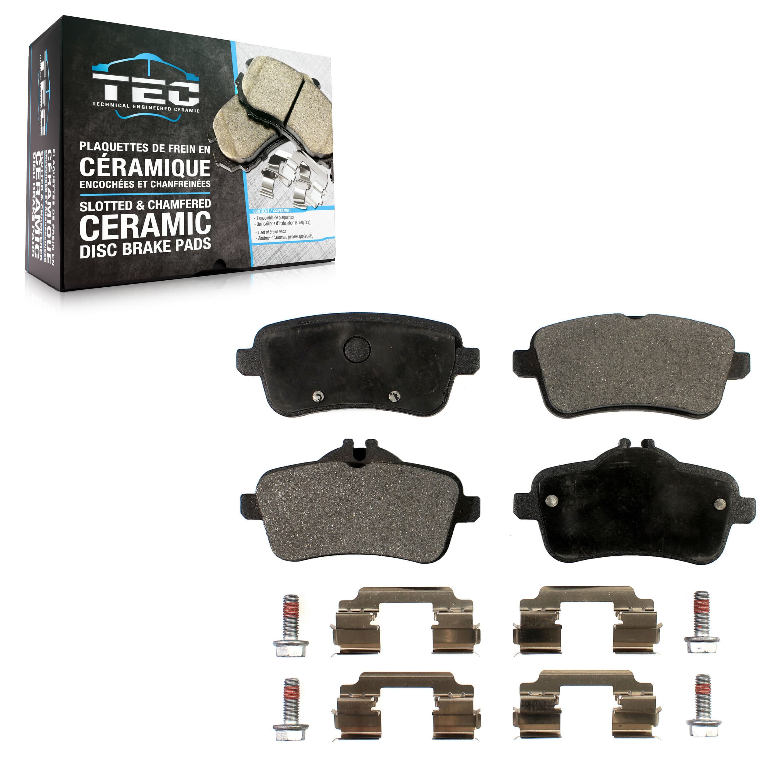 TEC - TEC-1630 - Rear Disc Brake Pad image 1