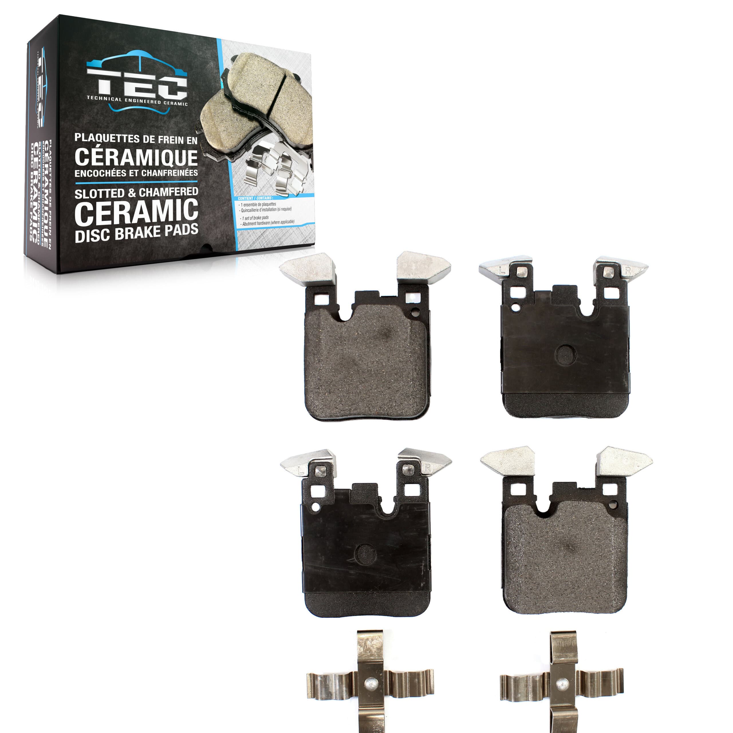 TEC - TEC-1656 - Rear Disc Brake Pad image 1
