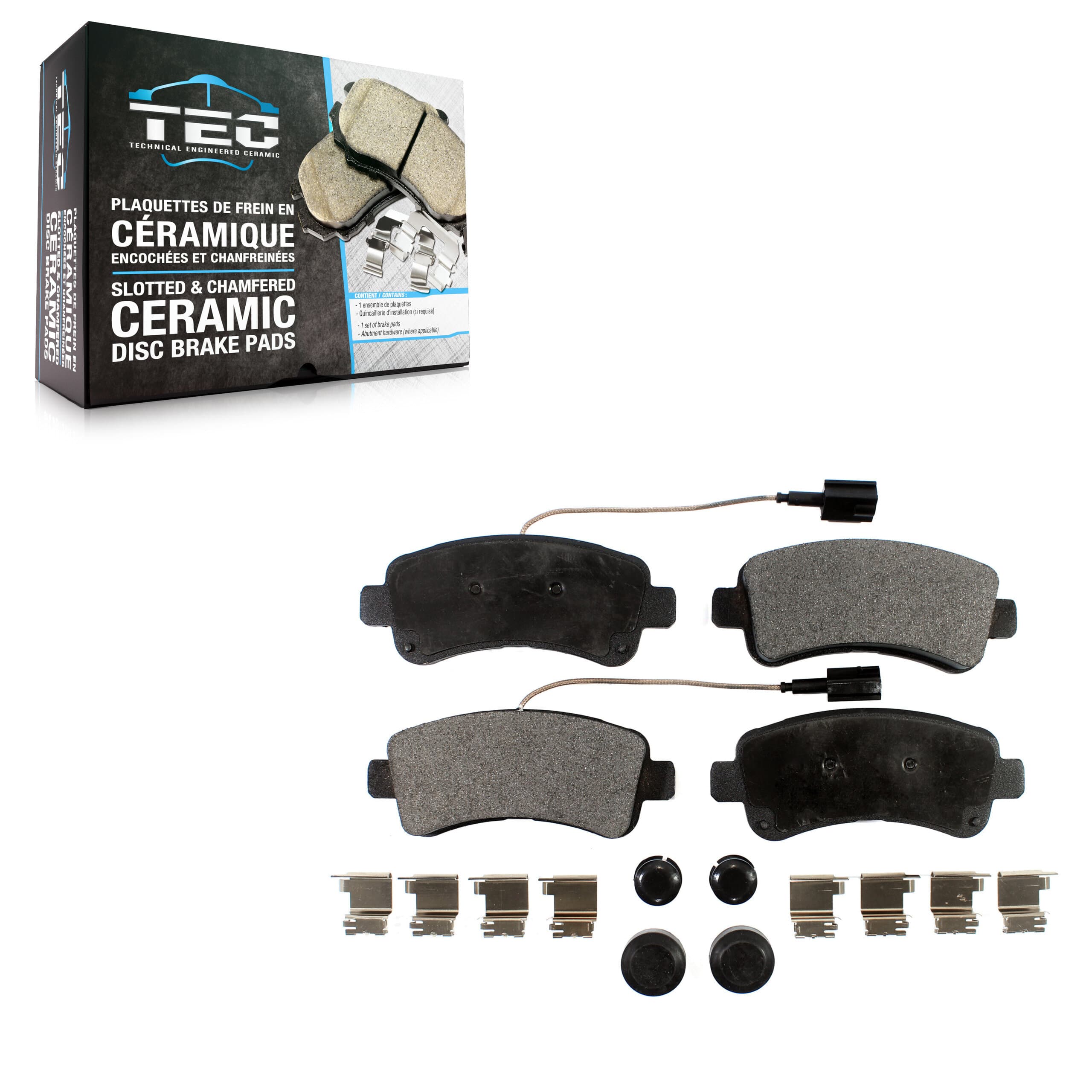 TEC - TEC-1746 - Rear Disc Brake Pad image 1